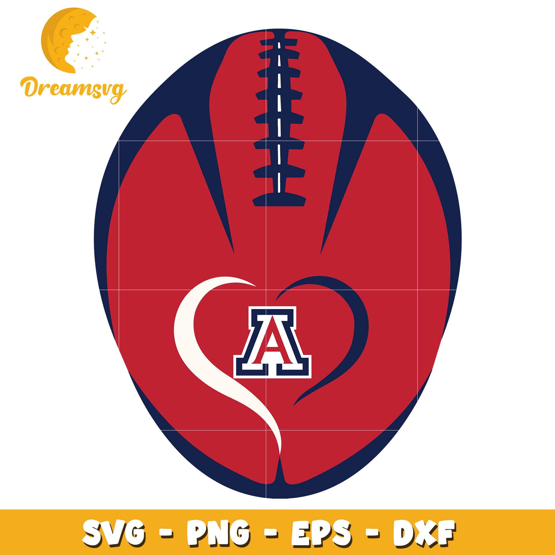 Arizona Wildcats Football SVG Cut File