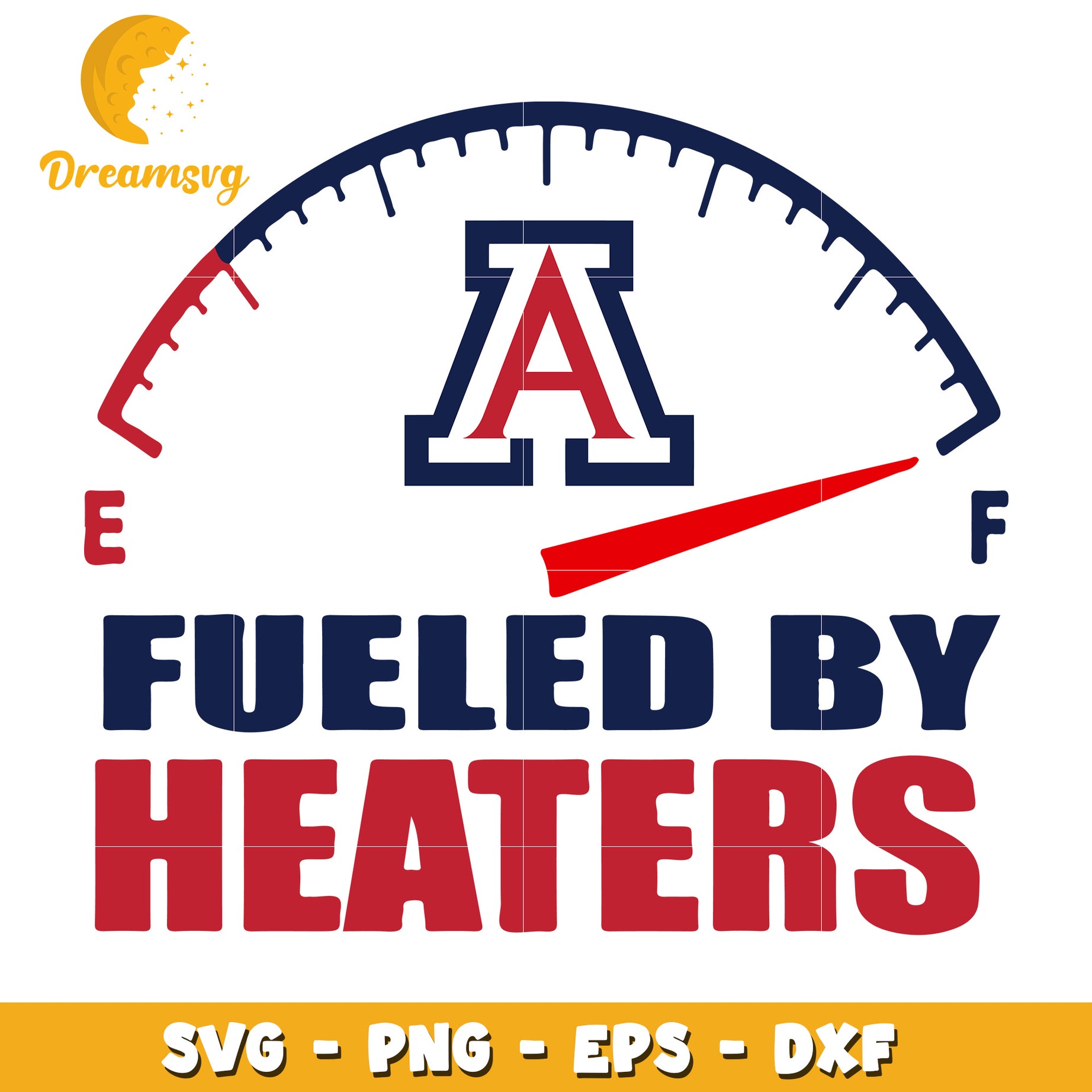 Arizona Wildcats Fueled By Heaters SVG