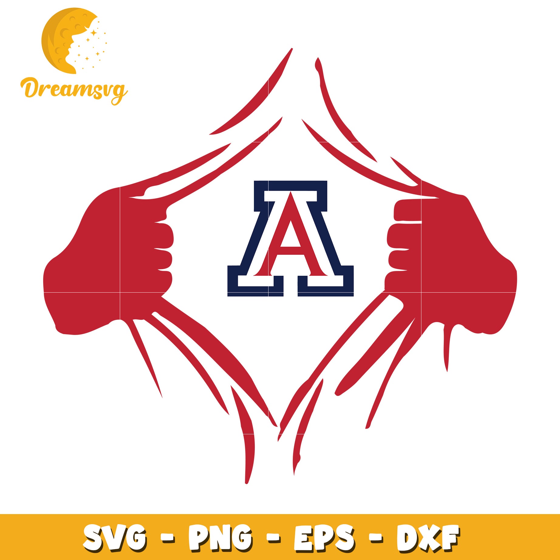 Arizona Wildcats SVG PNG EPS DXF Cut File