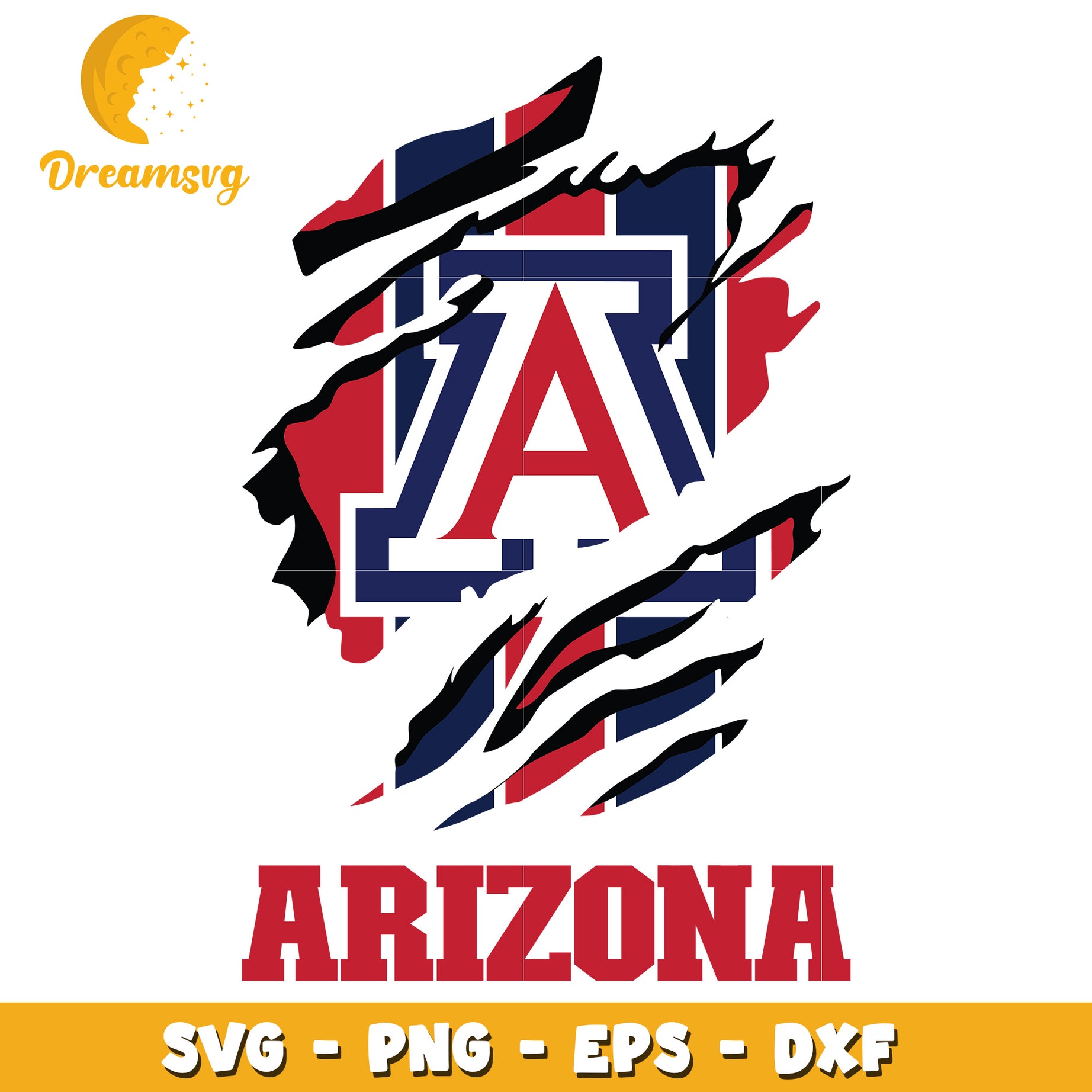 Arizona Wildcats SVG PNG EPS DXF