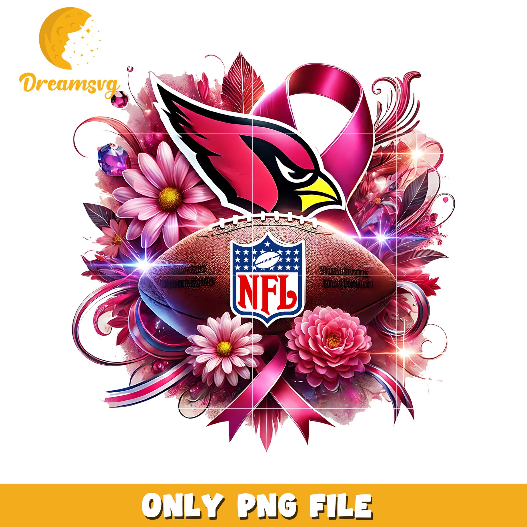 Arizona cardinals flowers png, nfl power rankings png, nfl network png