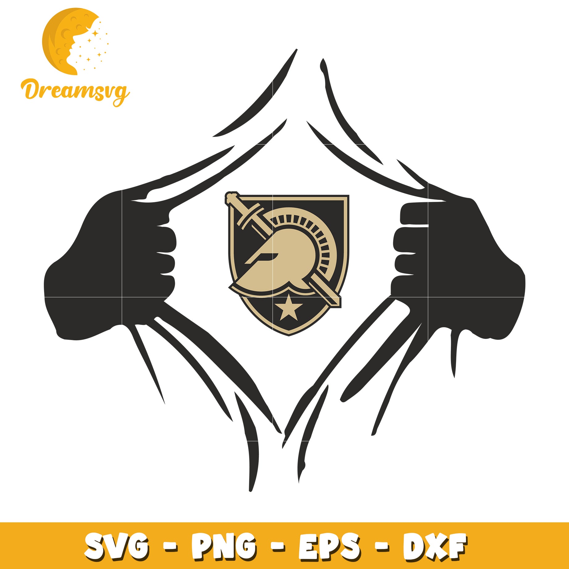 Army Black Knights SVG PNG EPS DXF