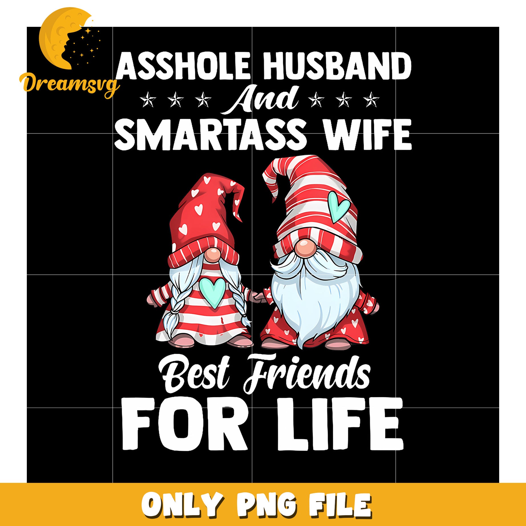 Asshole Husband And Smartass Wife png, funny christmas png, christmas tree png