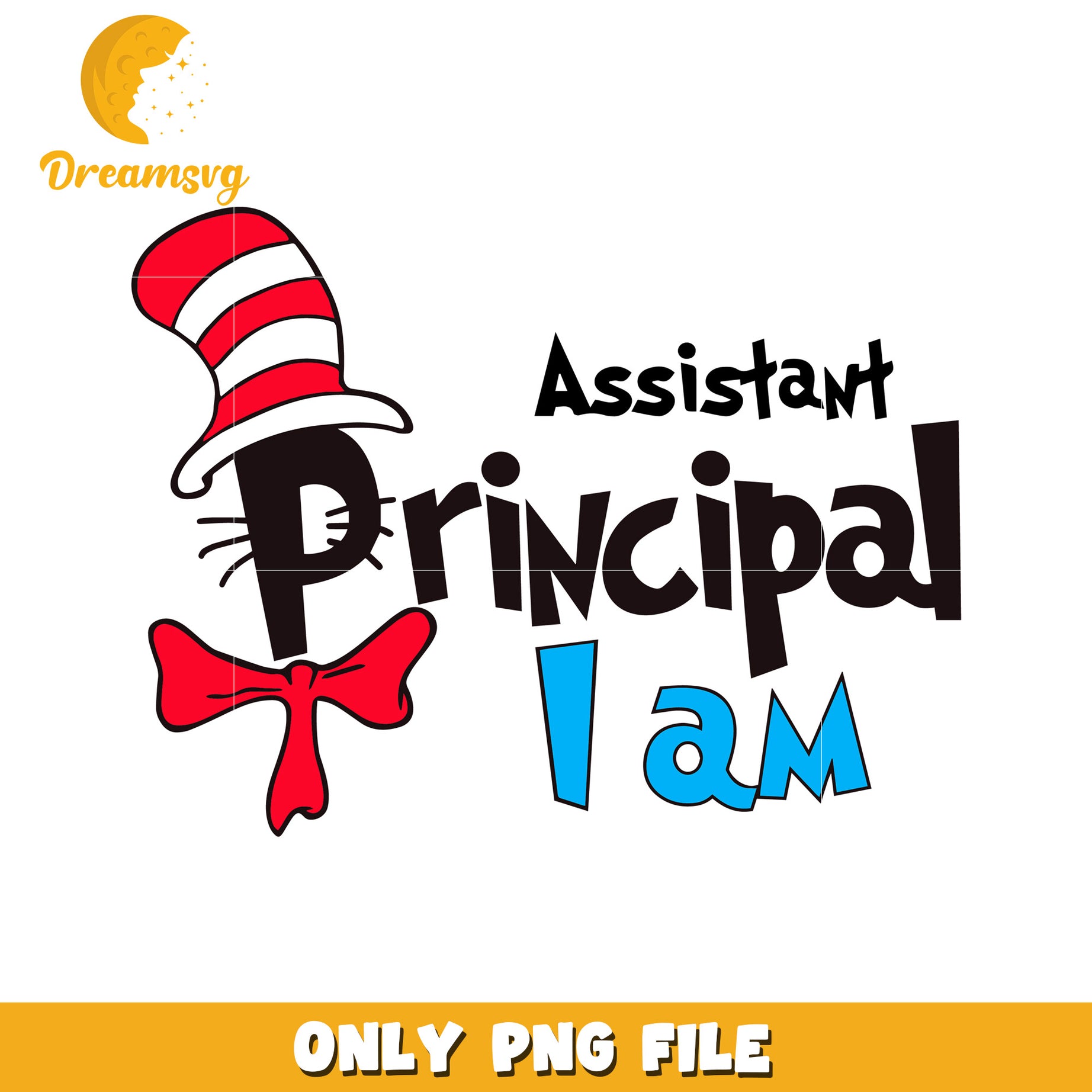 Assistant Principal PNG Sublimation Design