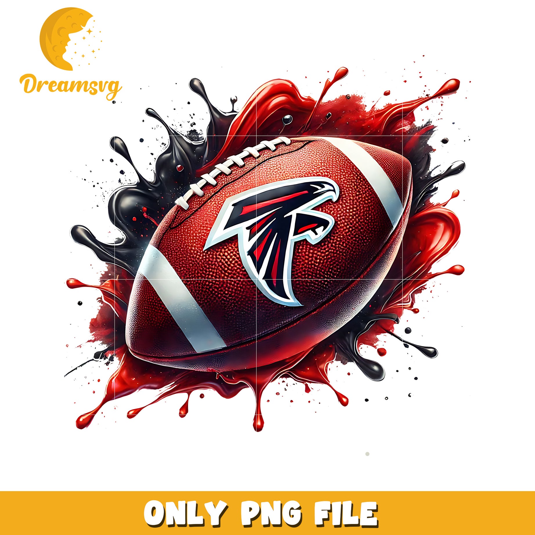 Atlanta falcons ball png, american rugby png, nfl logos png