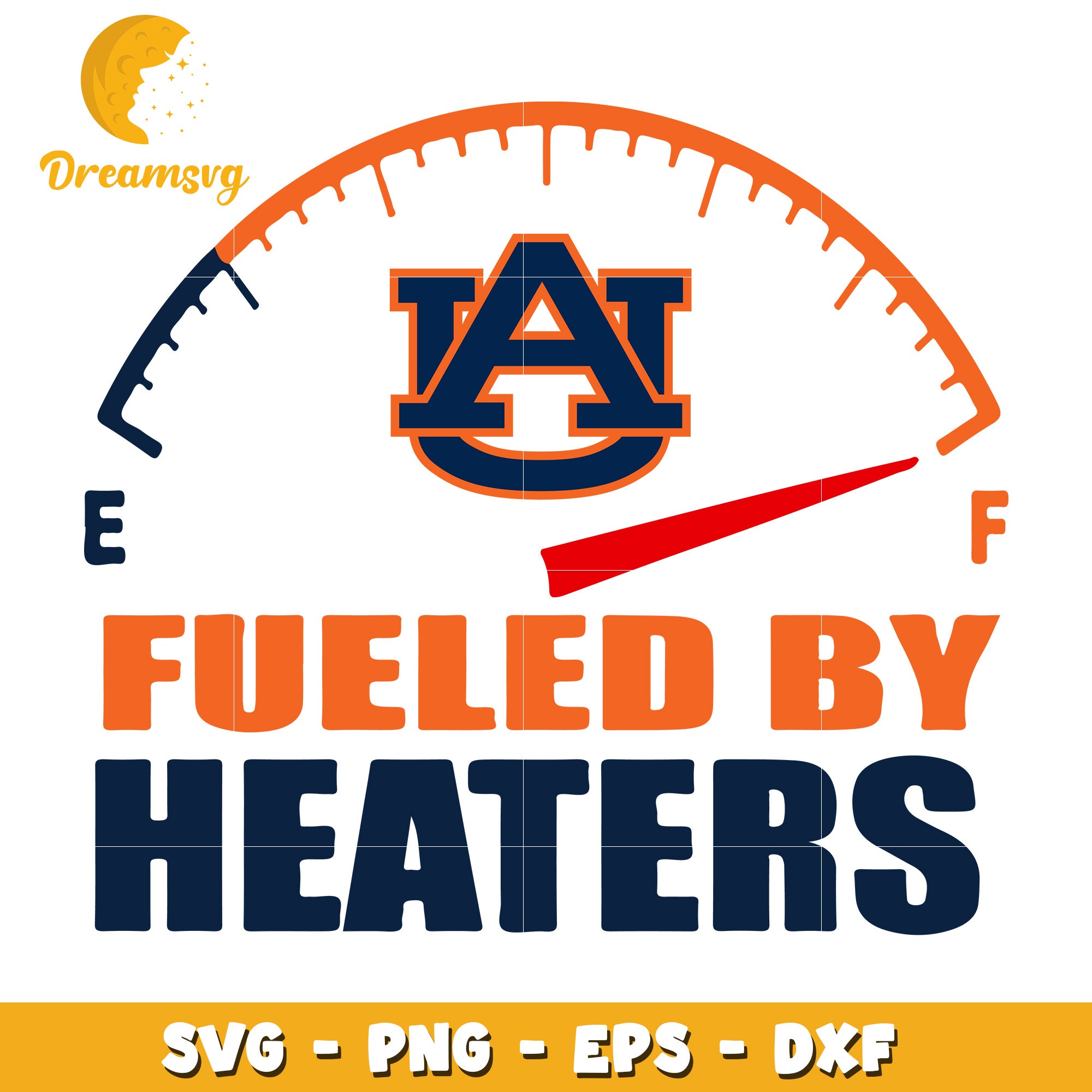 Auburn Tigers Fueled By Heaters SVG