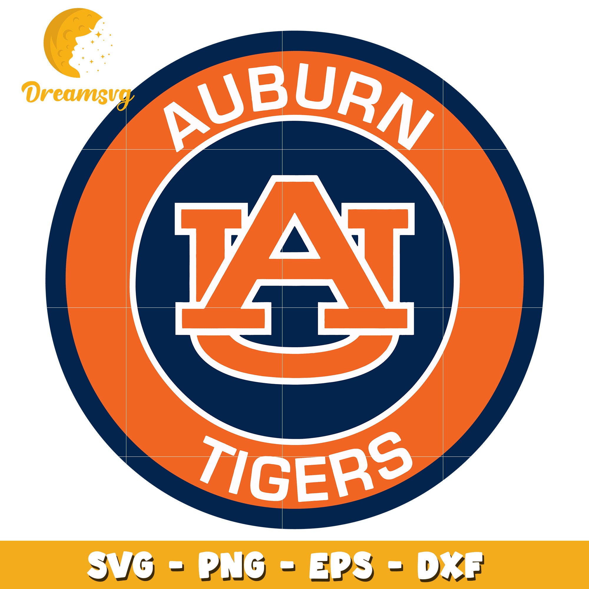 Auburn Tigers Logo SVG PNG EPS DXF