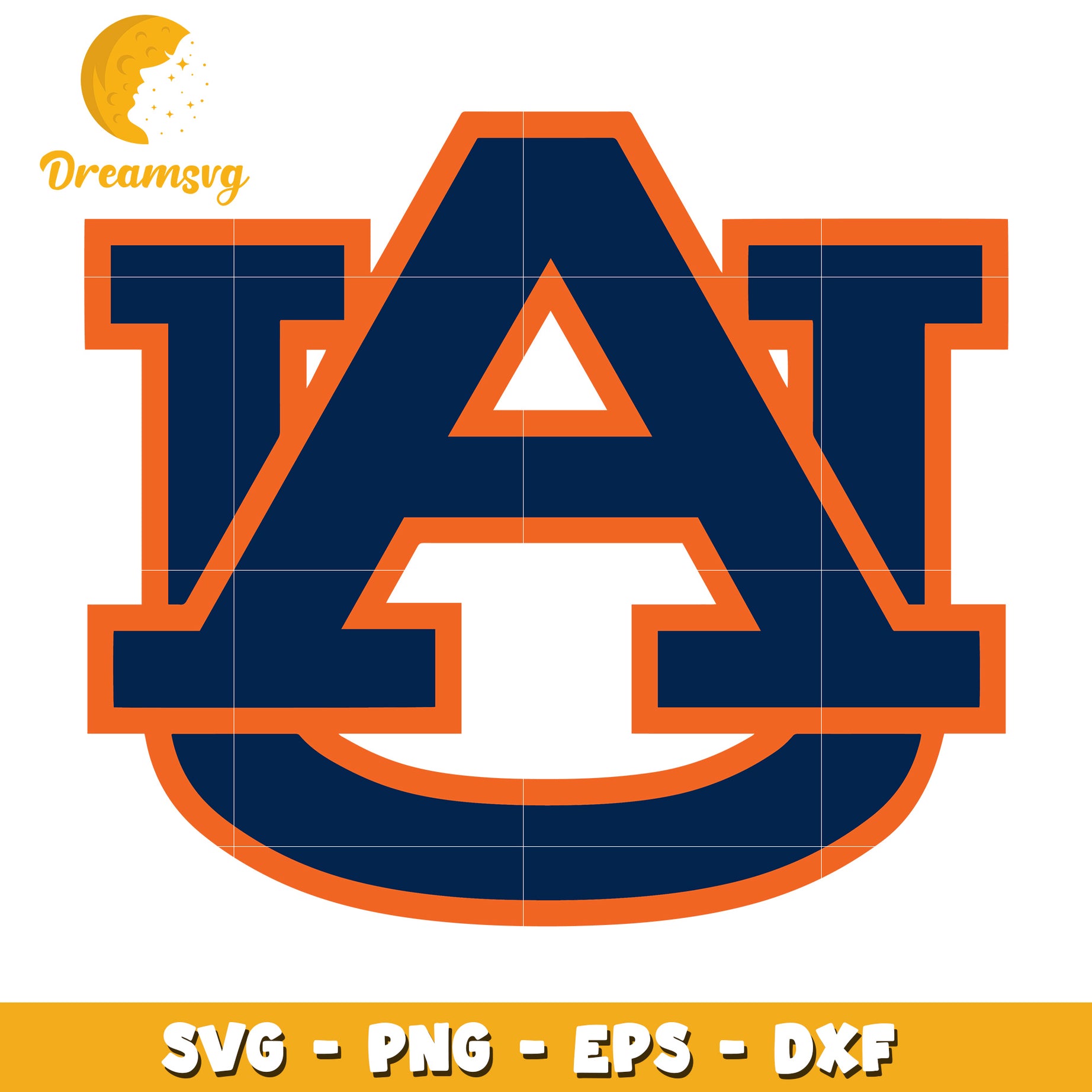 Auburn University Logo SVG File for Crafting and Design Use