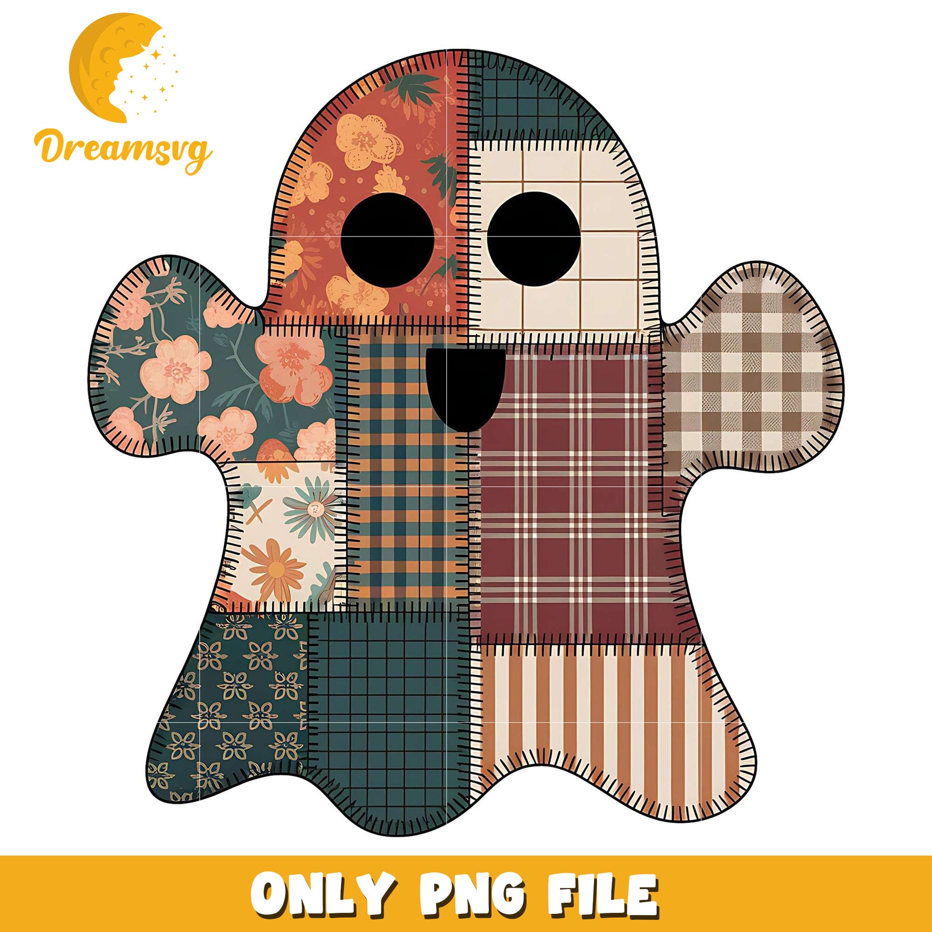 Autumn halloween ghost png, halloween era​​ png, halloween candy png