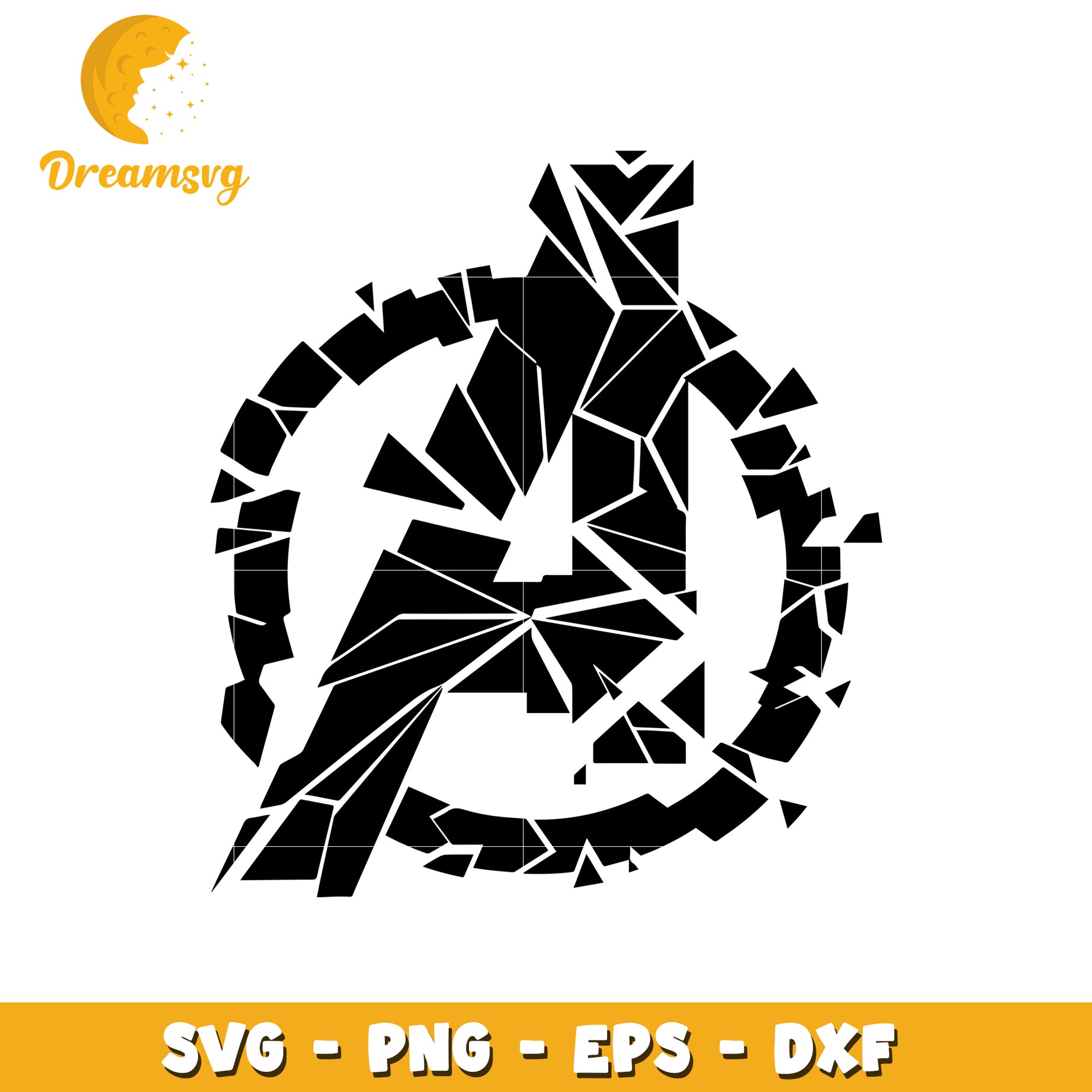 Avengers Logo SVG Cut File