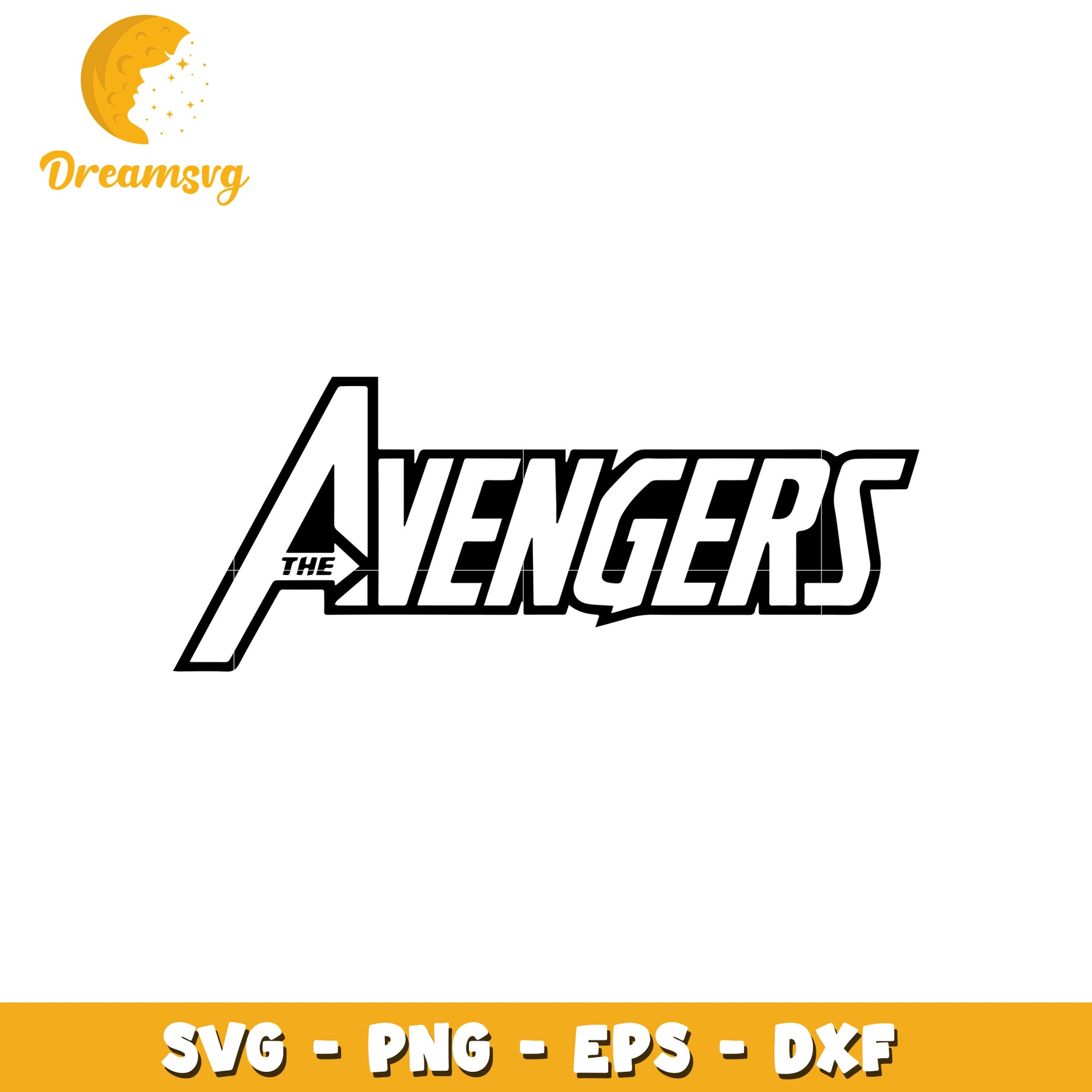 Avengers SVG Cut File PNG EPS DXF