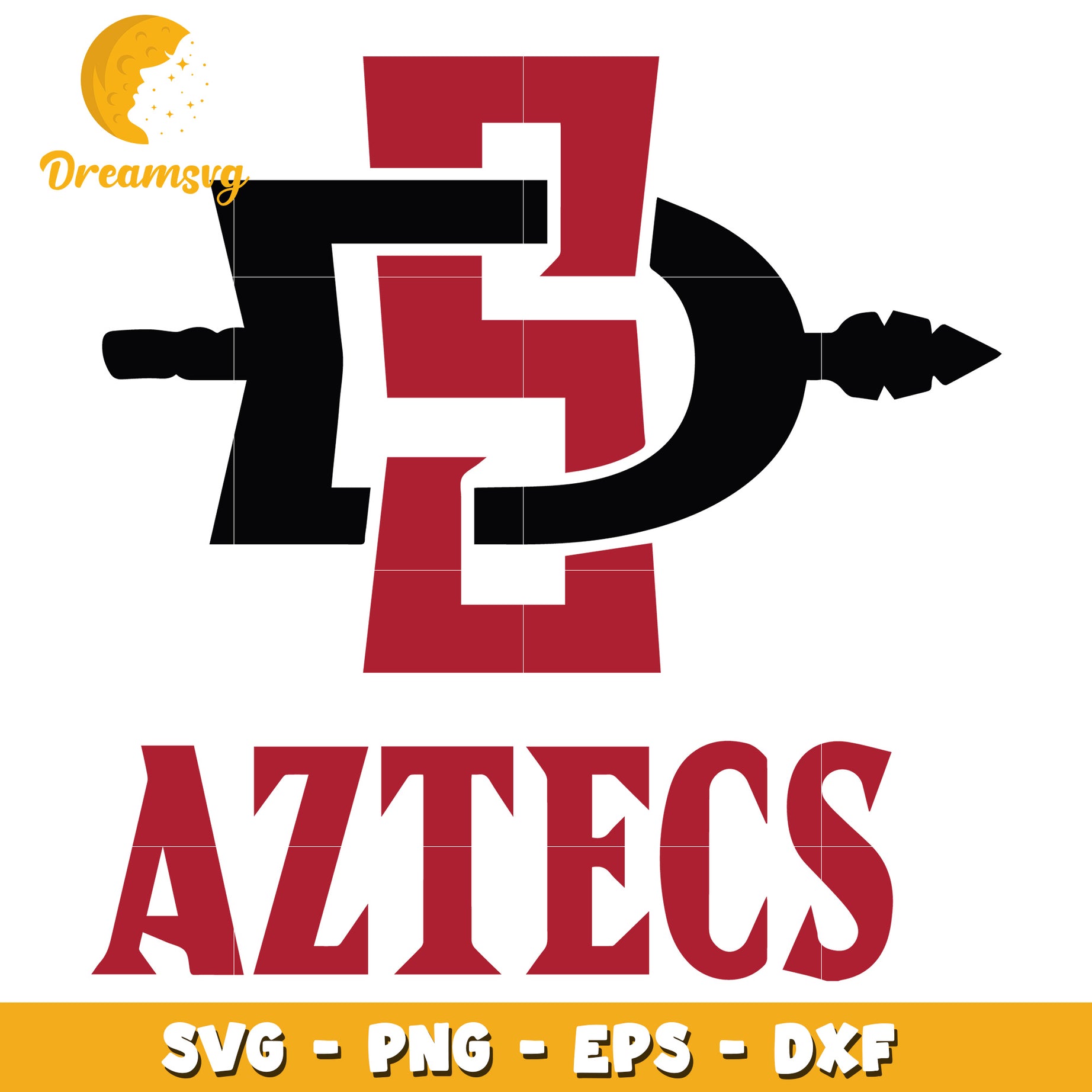 Aztecs Logo SVG Design for Crafts and Digital Projects