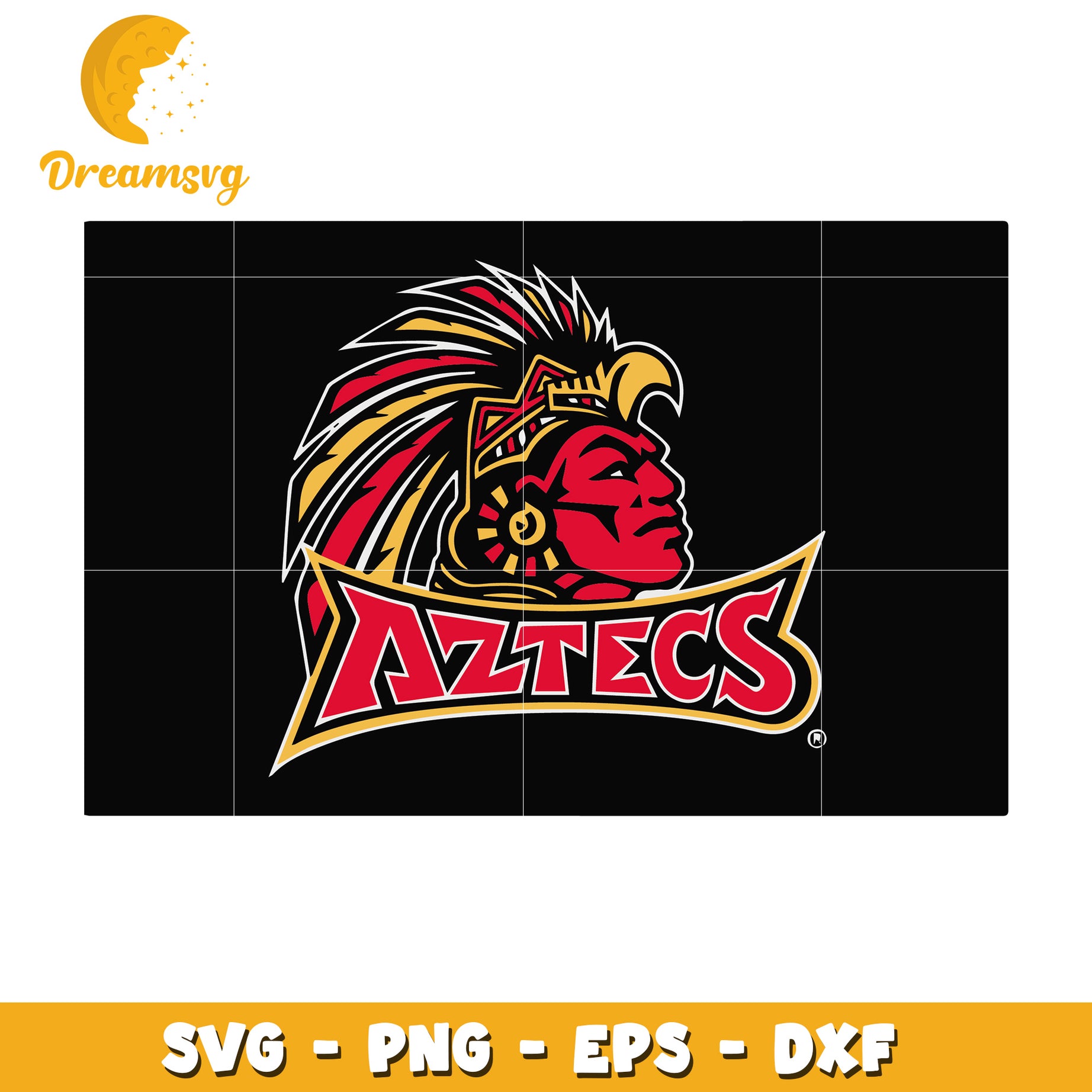 Aztecs Logo SVG PNG EPS DXF Files