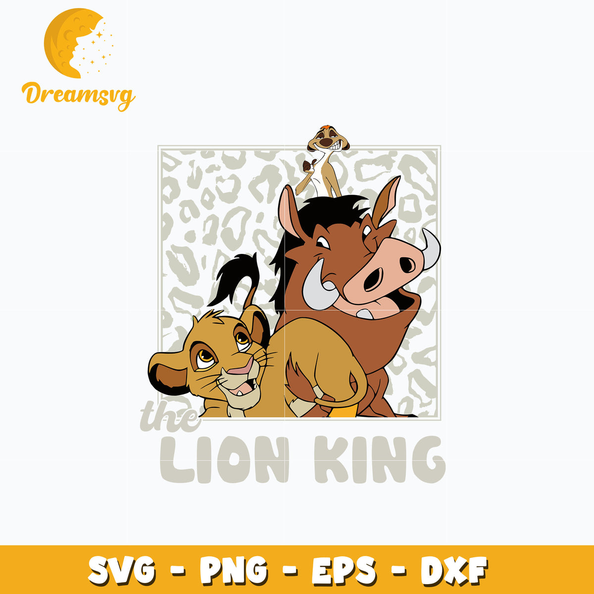 Simba Pouncing Vector Simba and pumbaa lion king svg – DreamSVG Store