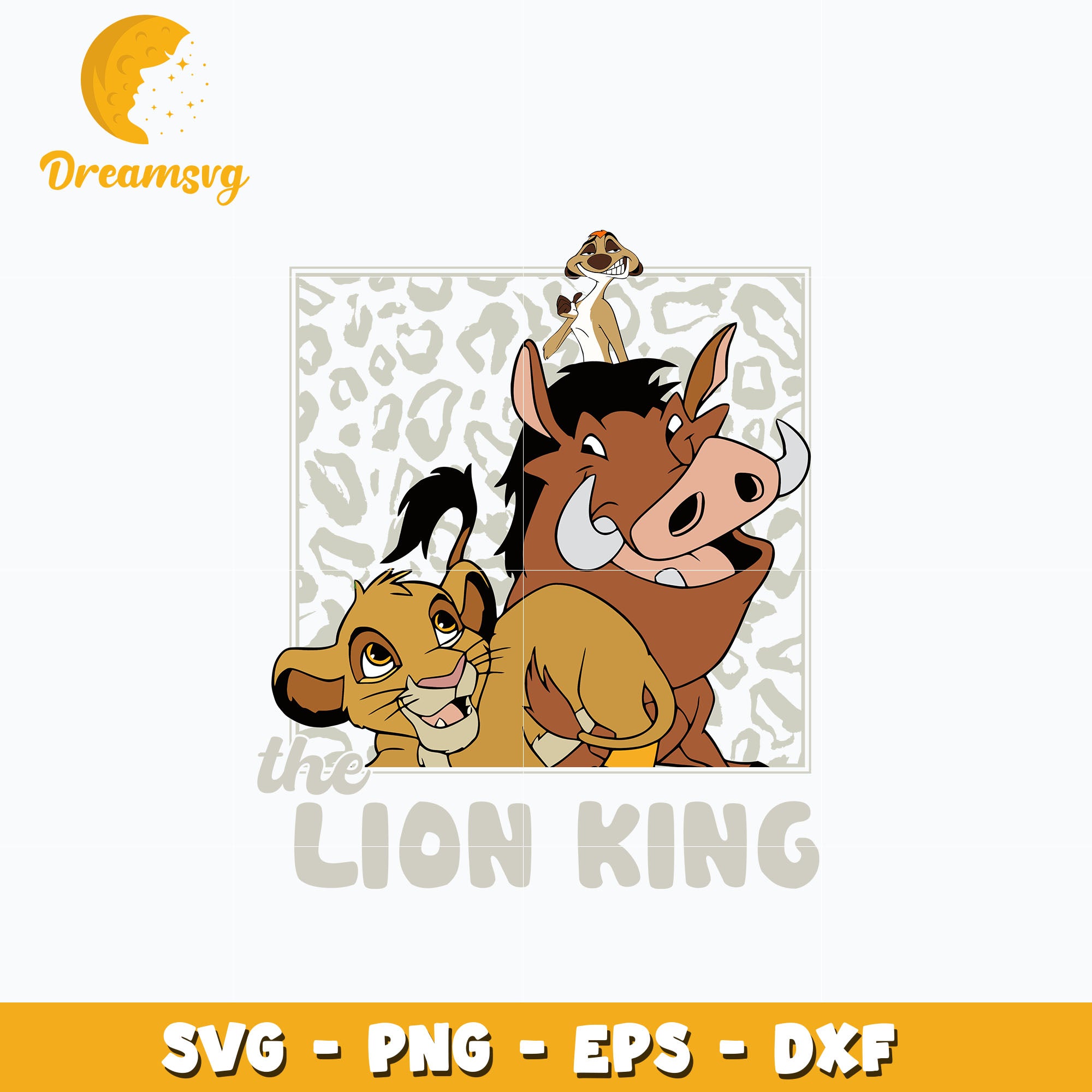 Simba and pumbaa lion king svg – DreamSVG Store