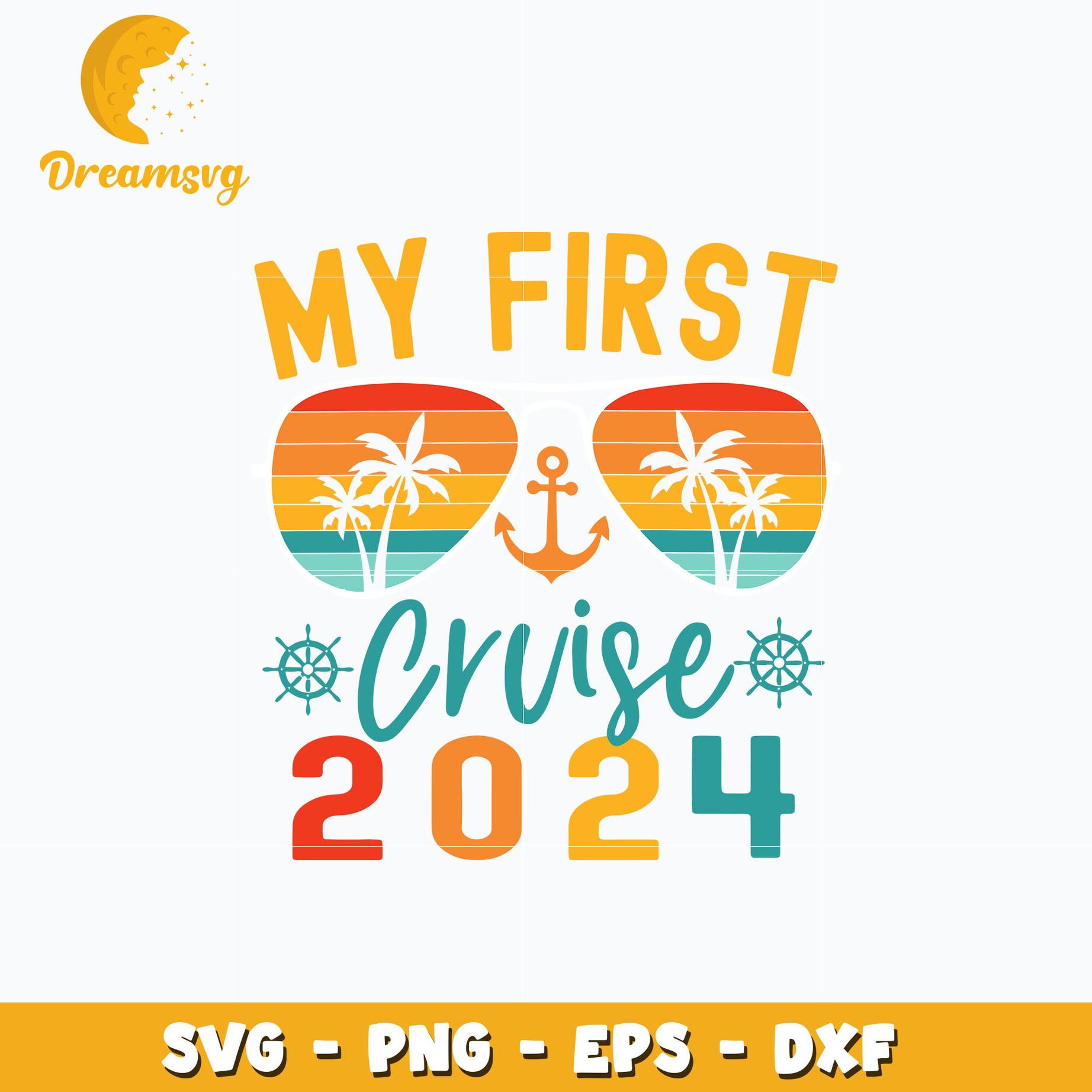 My first Cruise 2024 svg