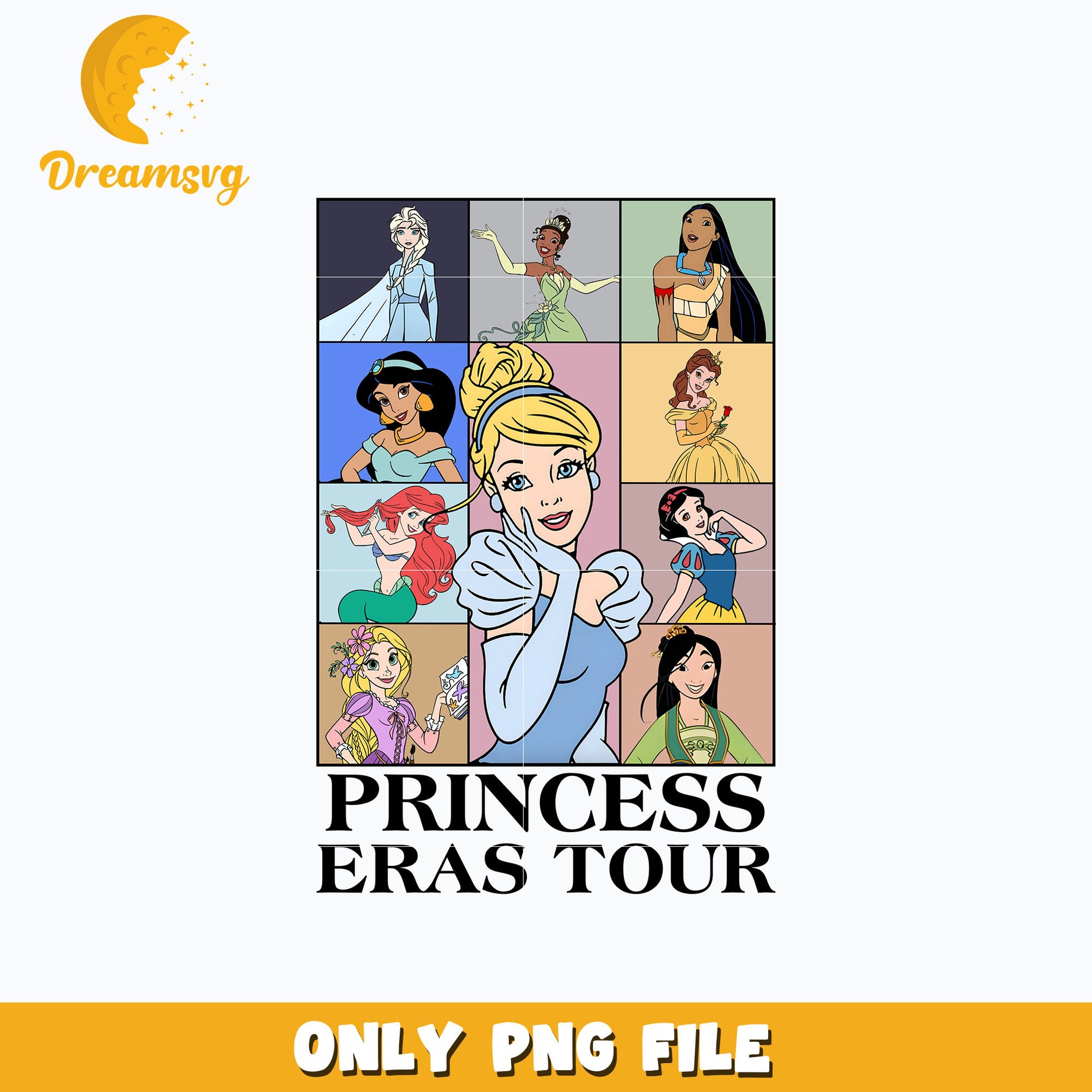 Princess Cinderella ears tour png