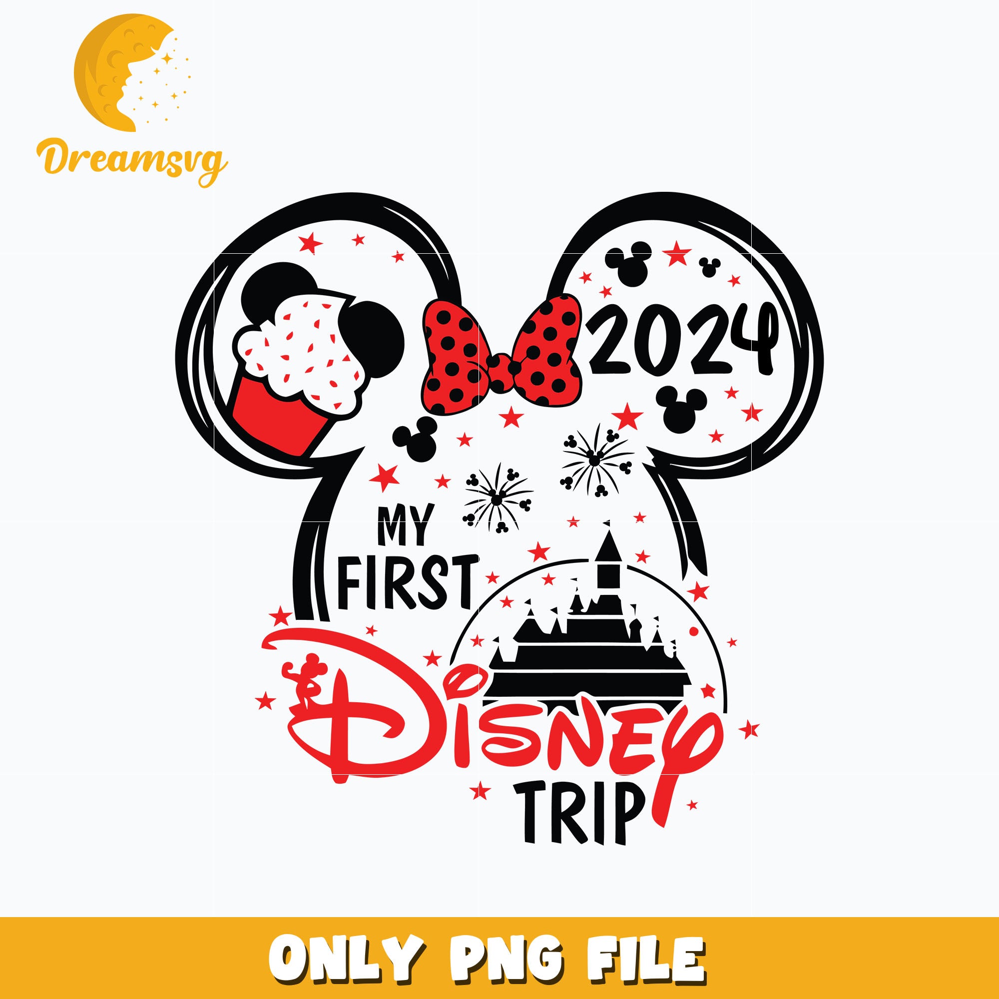 Minnie my first disney trip 2024 png – DreamSVG Store