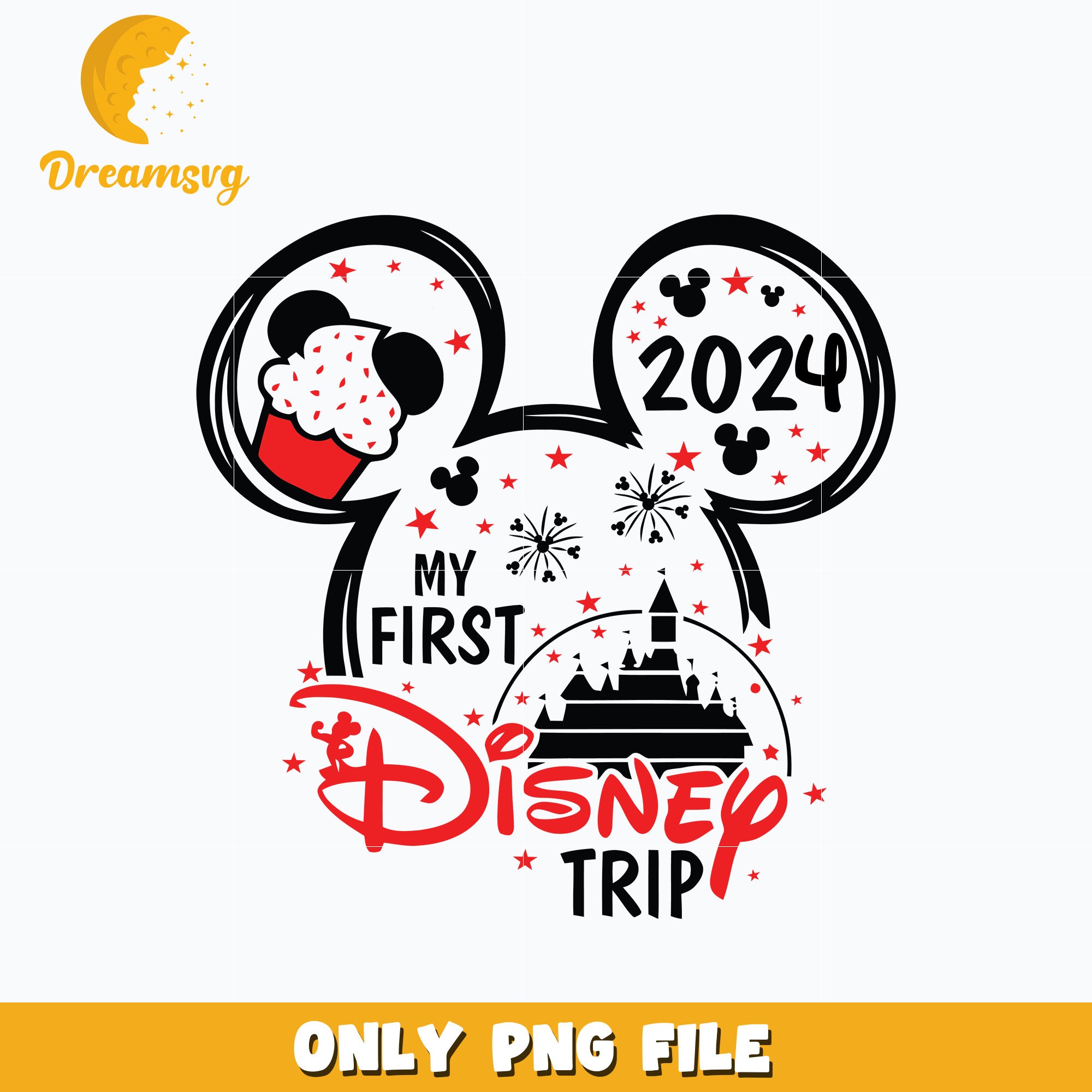 Mickey my first disney trip 2024 png – DreamSVG Store