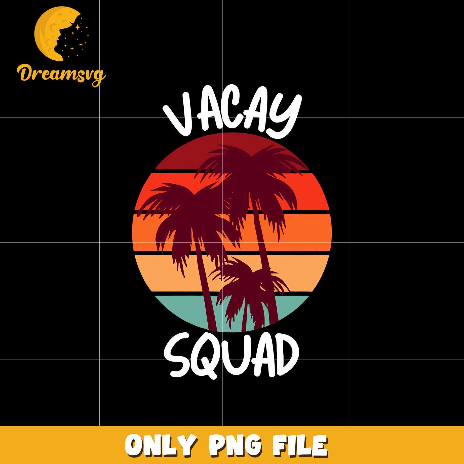 Vacay squad vacation png