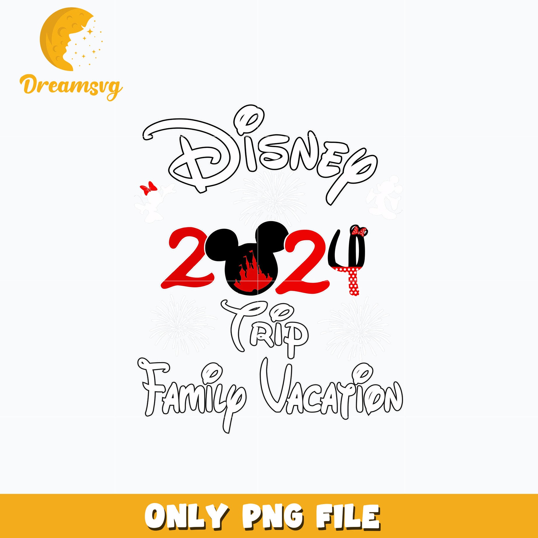 Minnie disney 2024 trip family vacation png DreamSVG Store