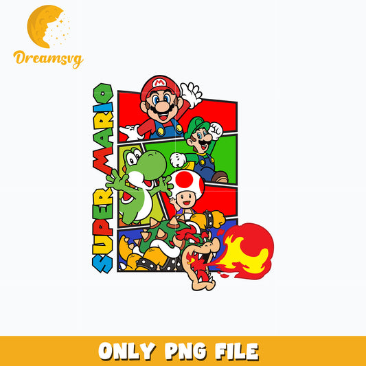 Super mario friends png