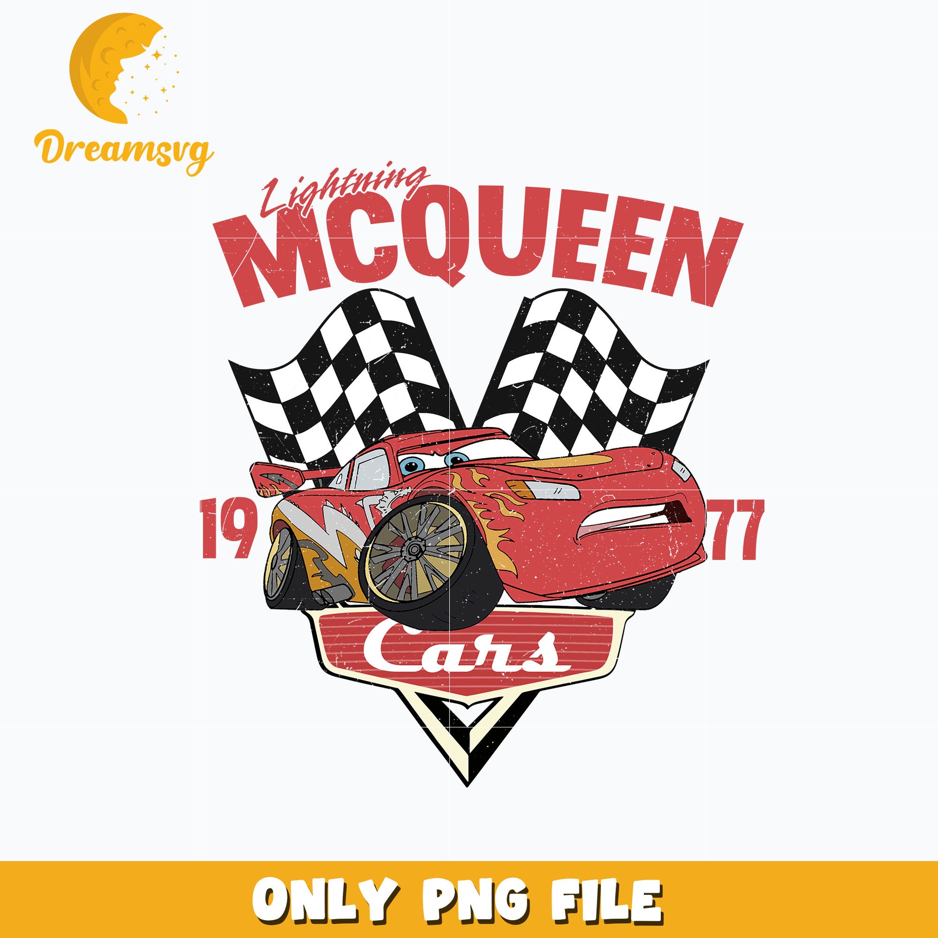 Lightning Mcqueen 1977 cars png