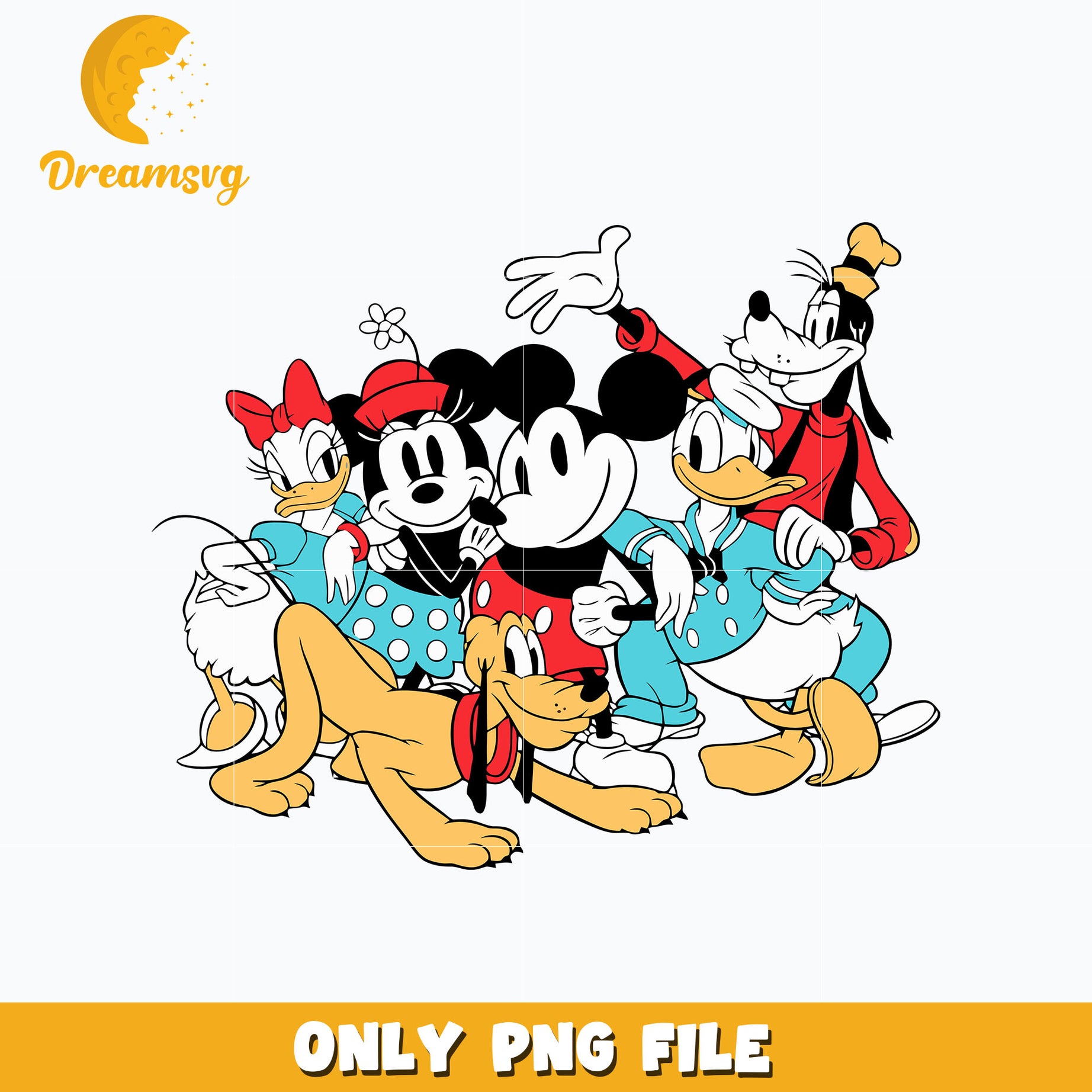 Disney mickey mouse friends png