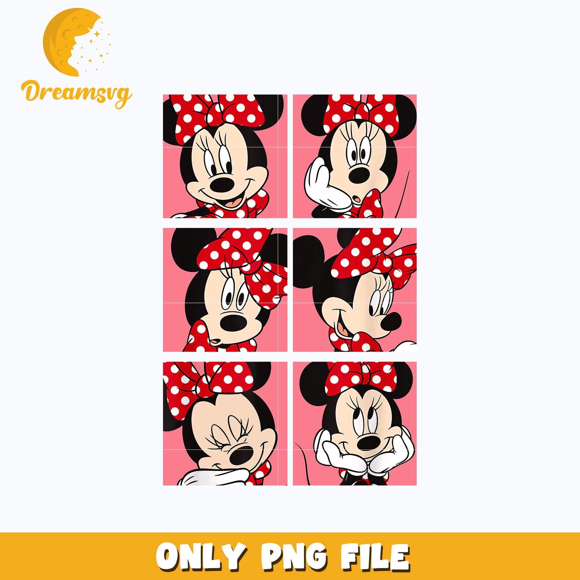 Disney minnie cute girl png