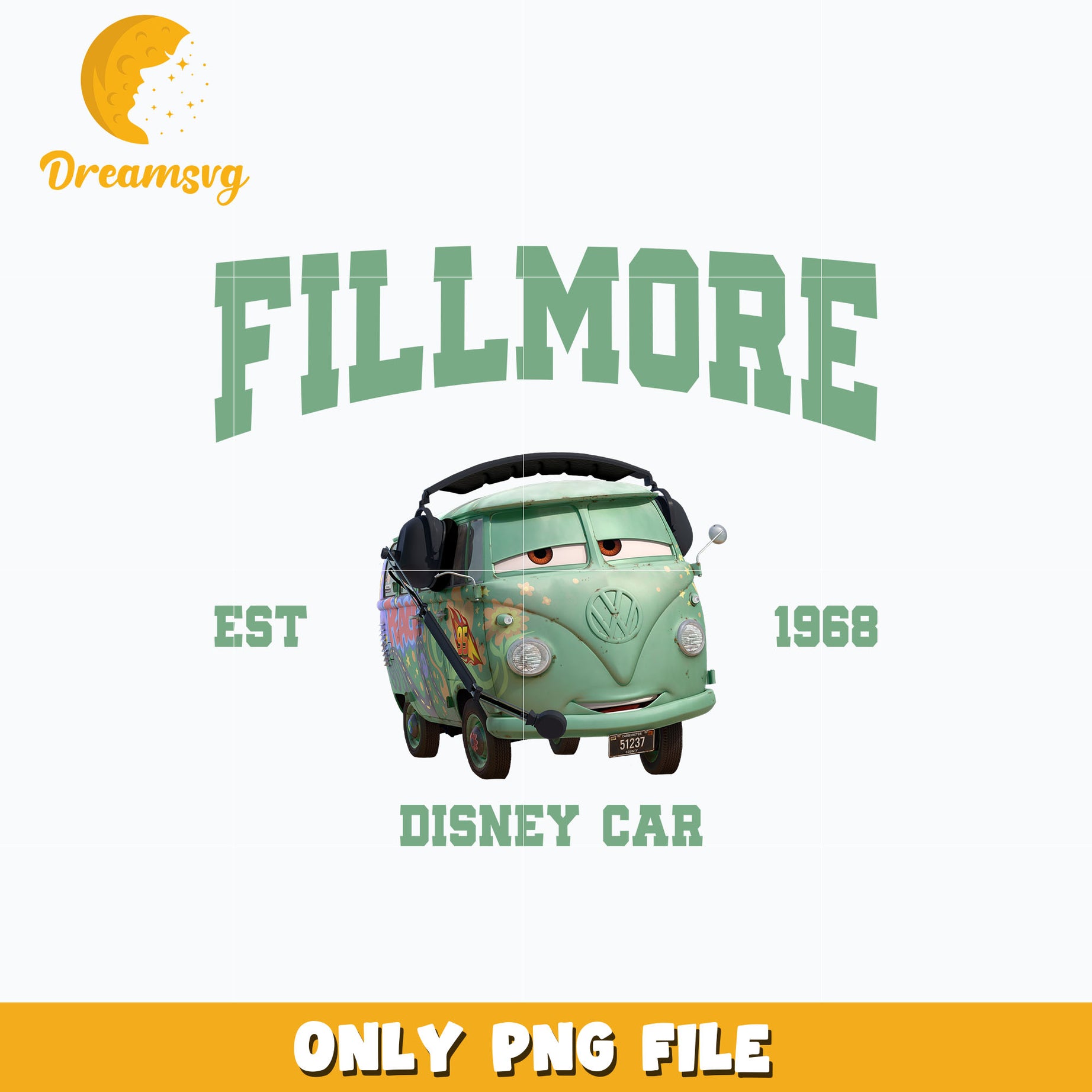 Fillmore est 1968 disney car png