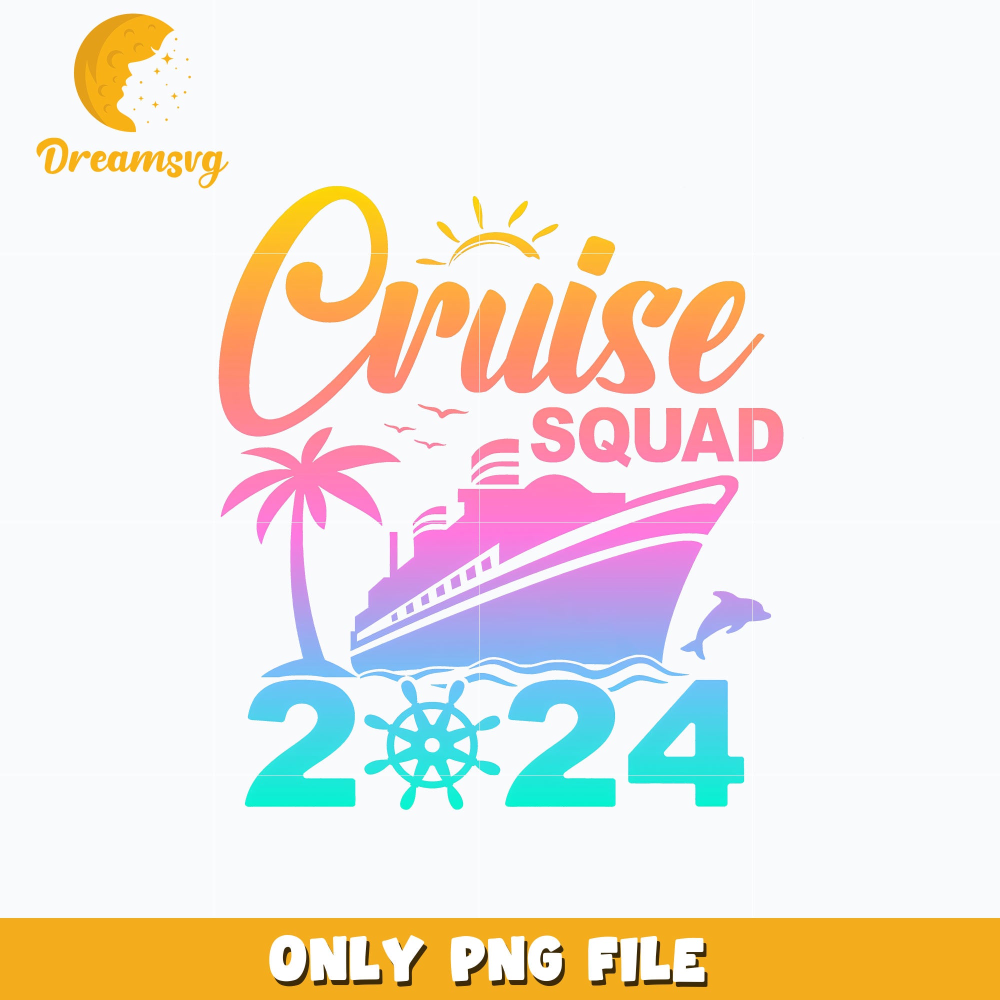 Cruise squad 2024 png – DreamSVG Store