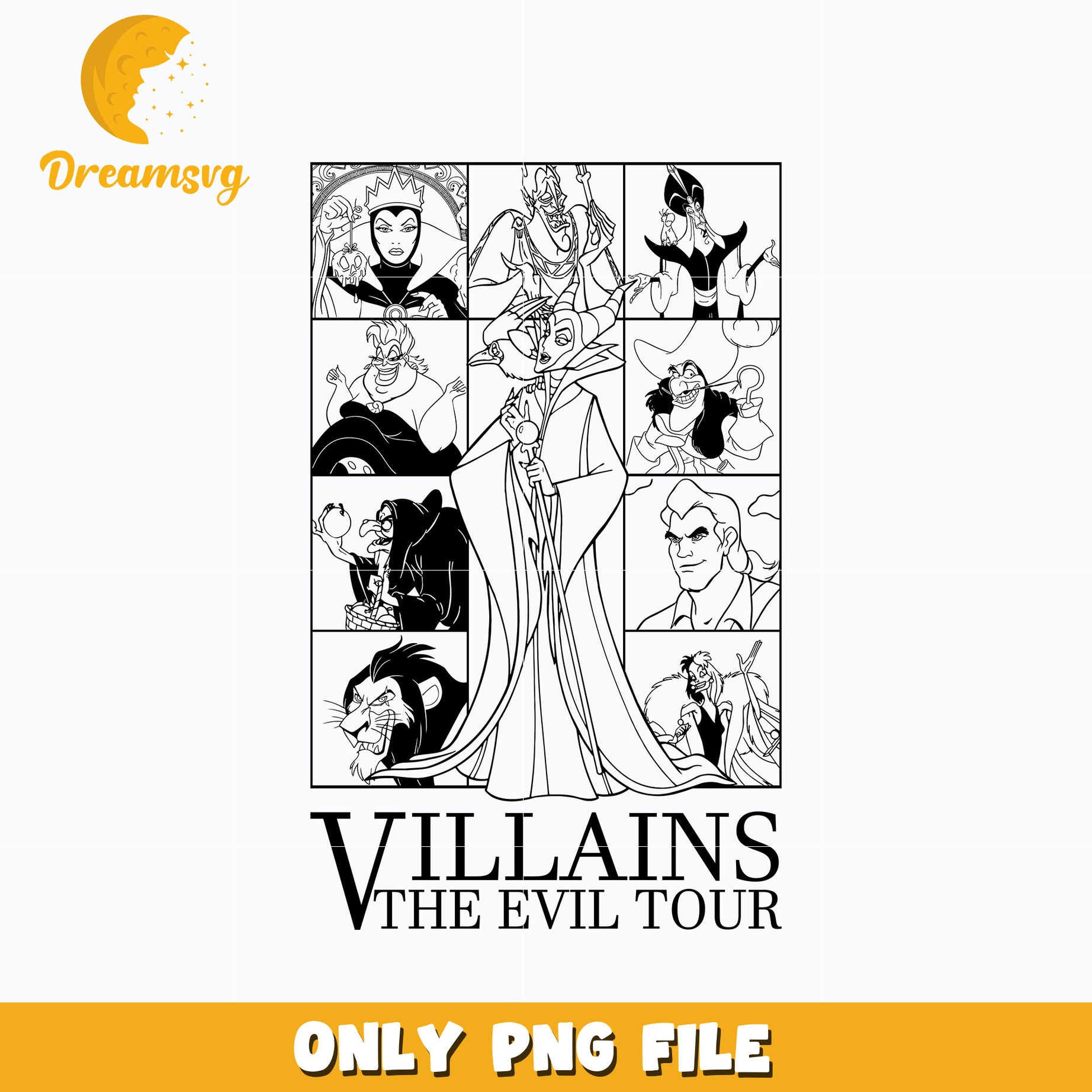 Villains the evil tour png