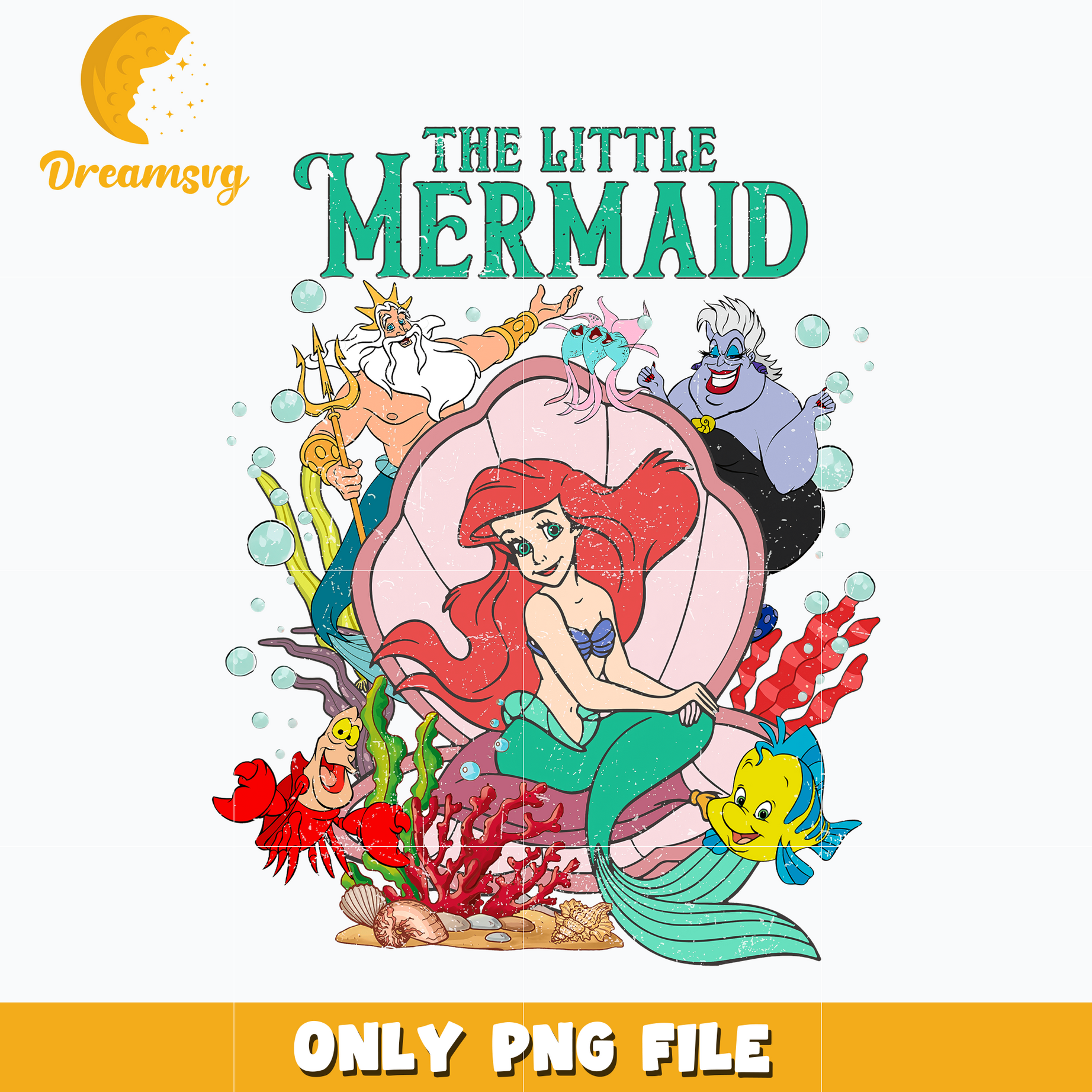 The Little Mermaid Png