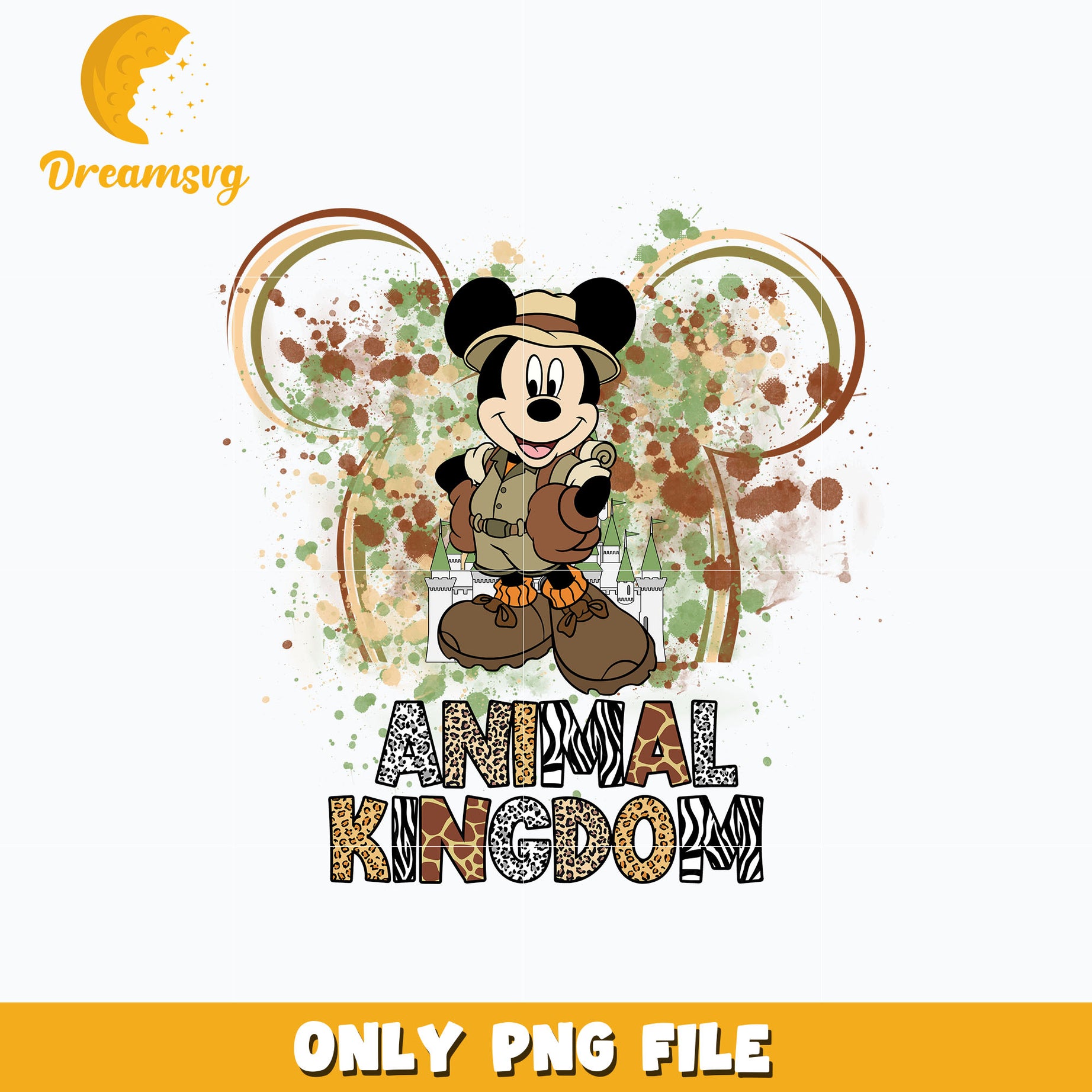 Disney mickey head animal kingdom png