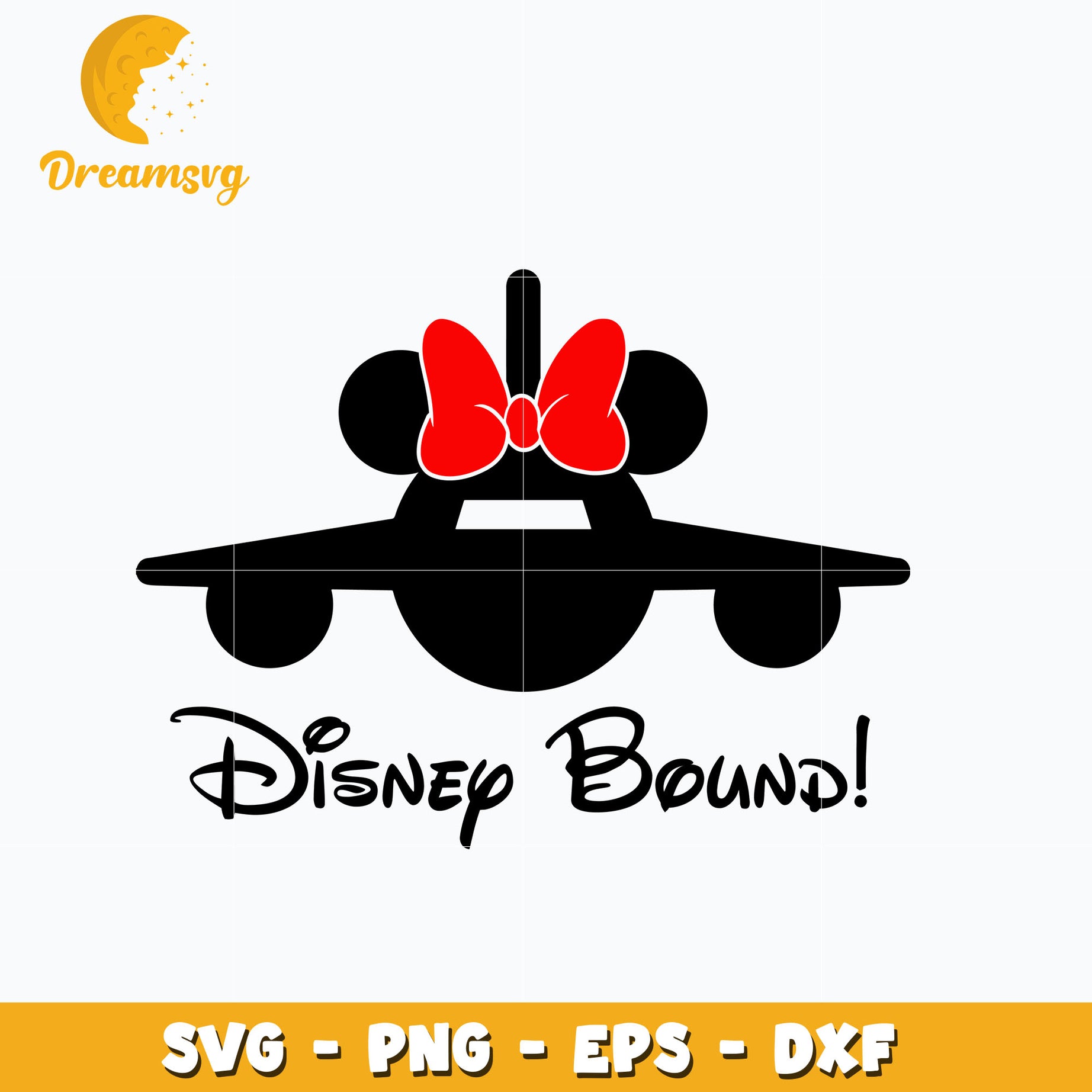 Minnie mouse disney bound svg