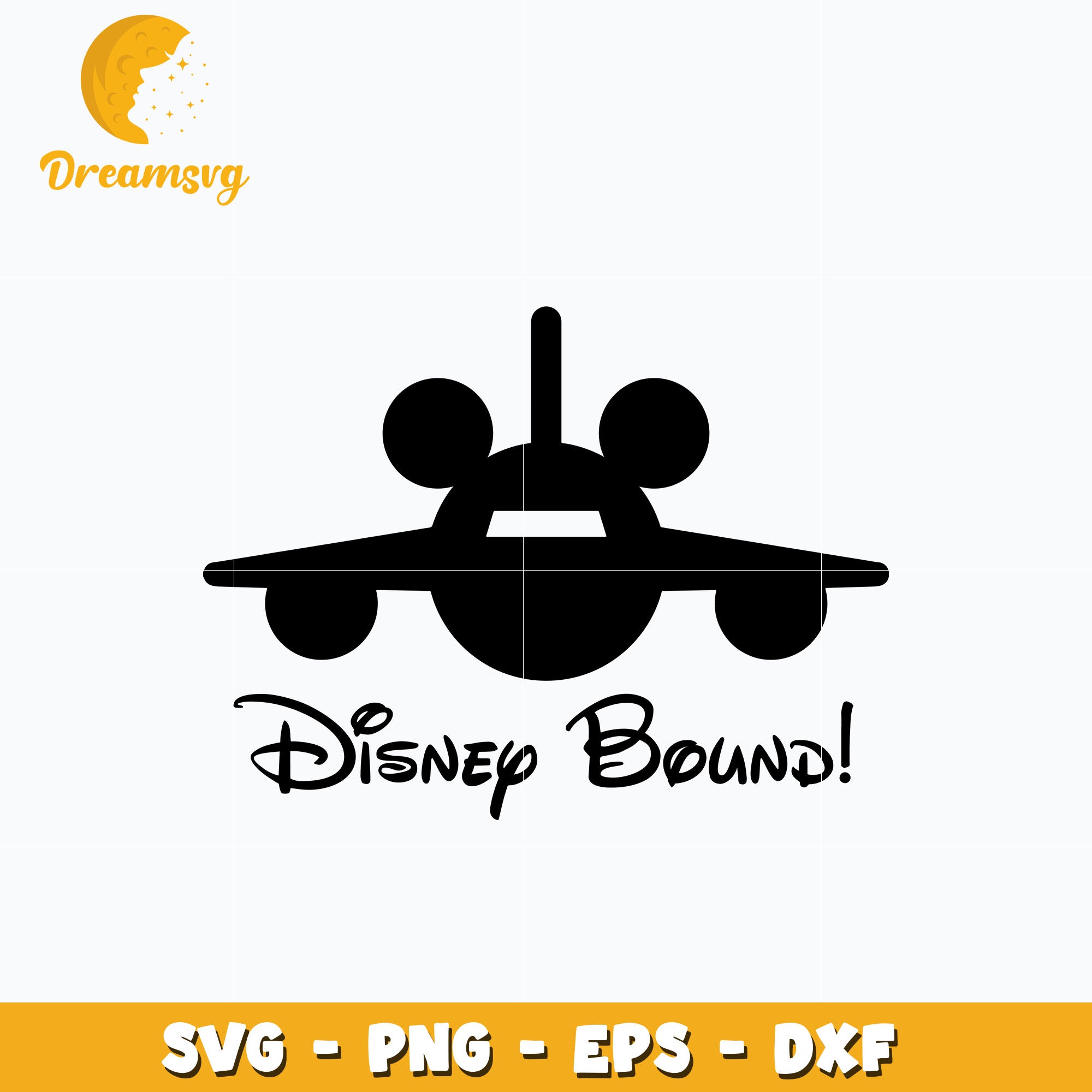 Mickey mouse disney bound svg