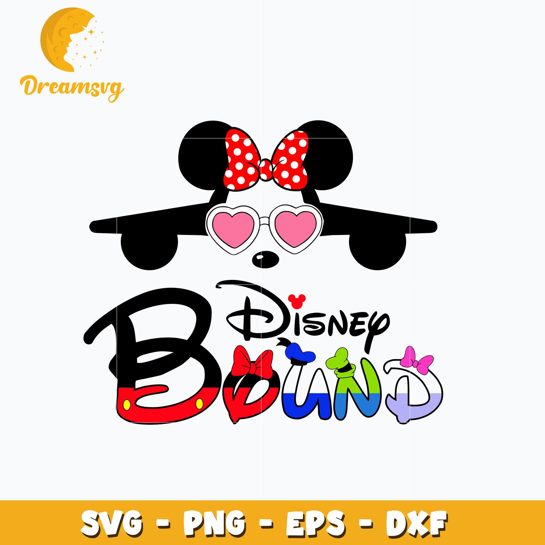 Minnie disney bound svg