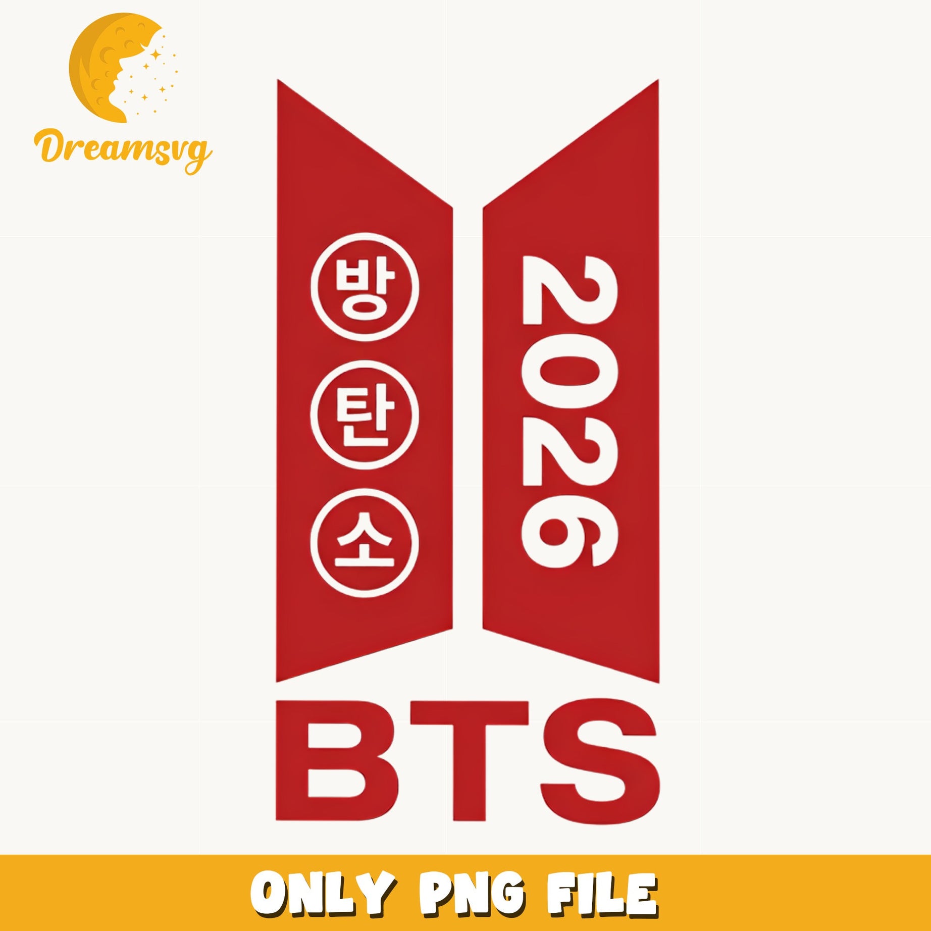 BTS 2026 Logo PNG, Kpop Band Shirt Design, Army Fan PNG