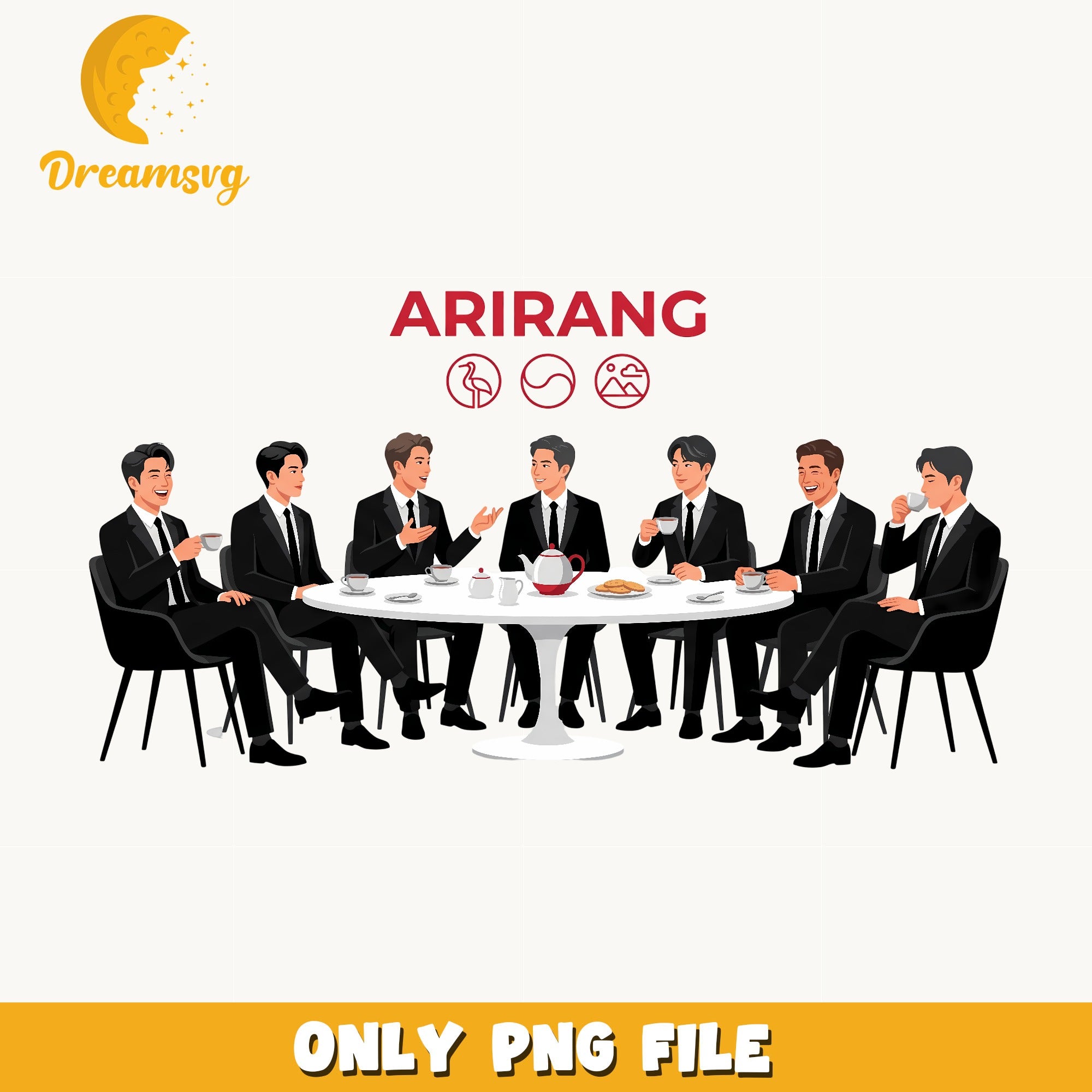 BTS Arirang PNG, Kpop Boy Band PNG, Korean Group PNG