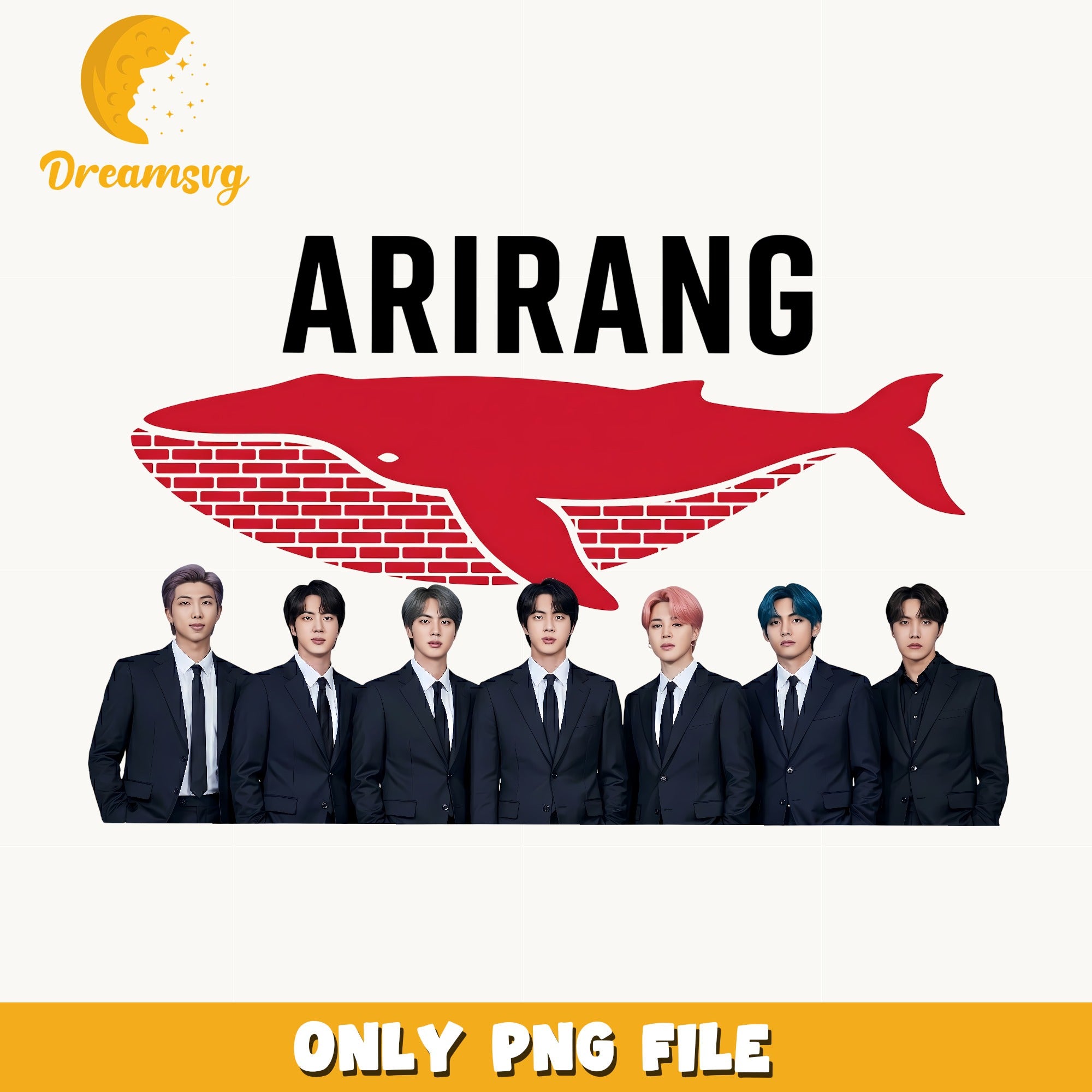 BTS Arirang Whale PNG, Kpop Band Members PNG, Bangtan Boys PNG