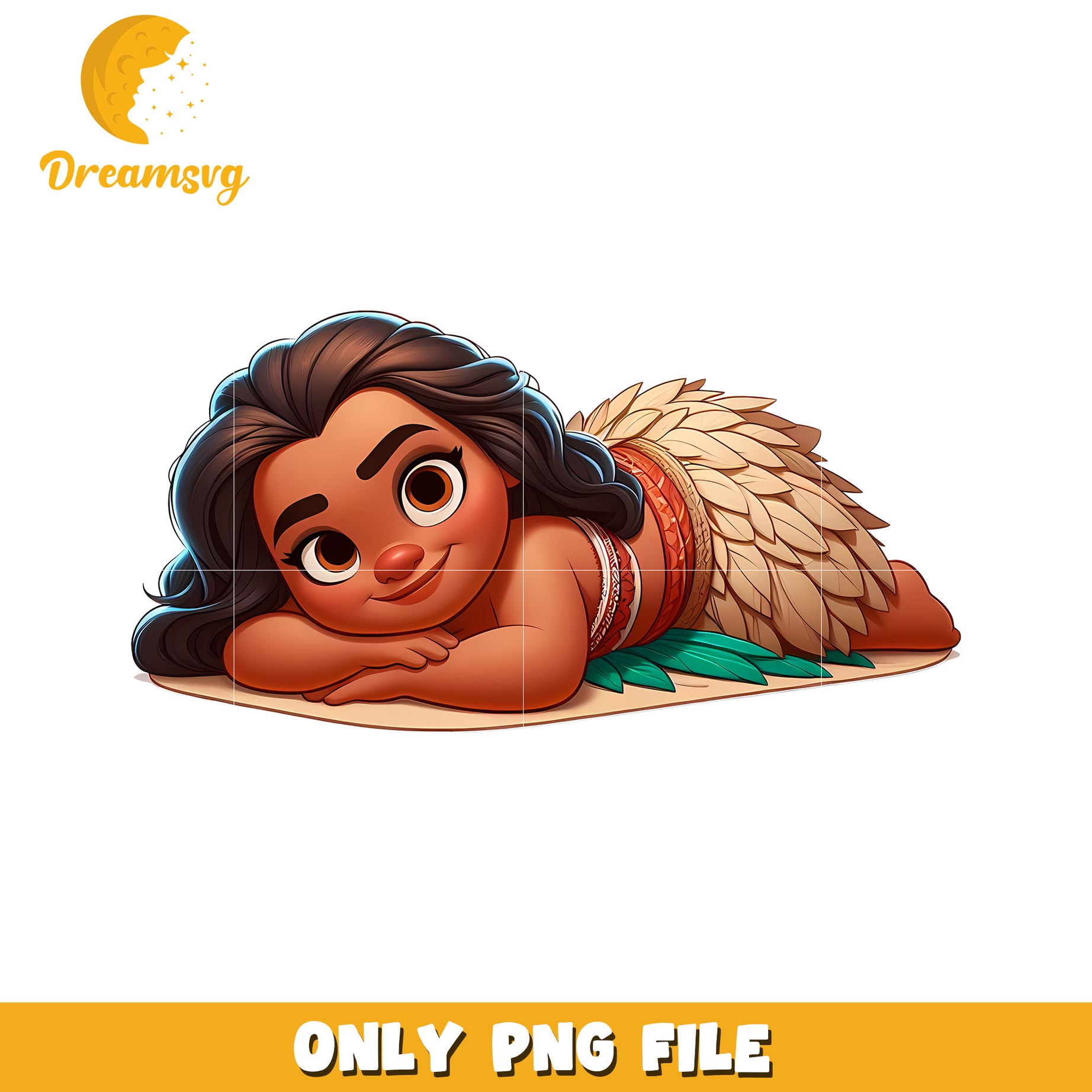 Baby Moana PNG Clipart