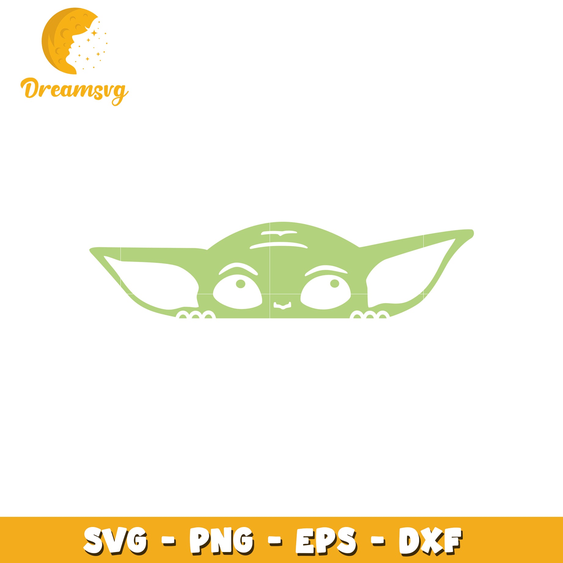 Baby Yoda SVG Cut File Bundle