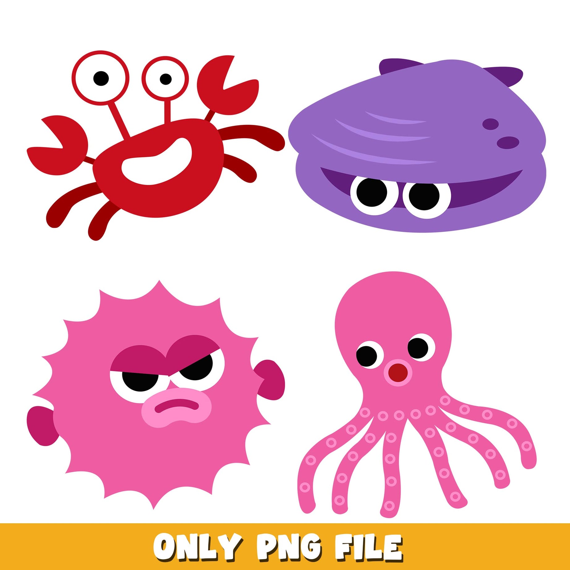 Characters Baby shark png, Baby Shark bundle png, cartoon png 