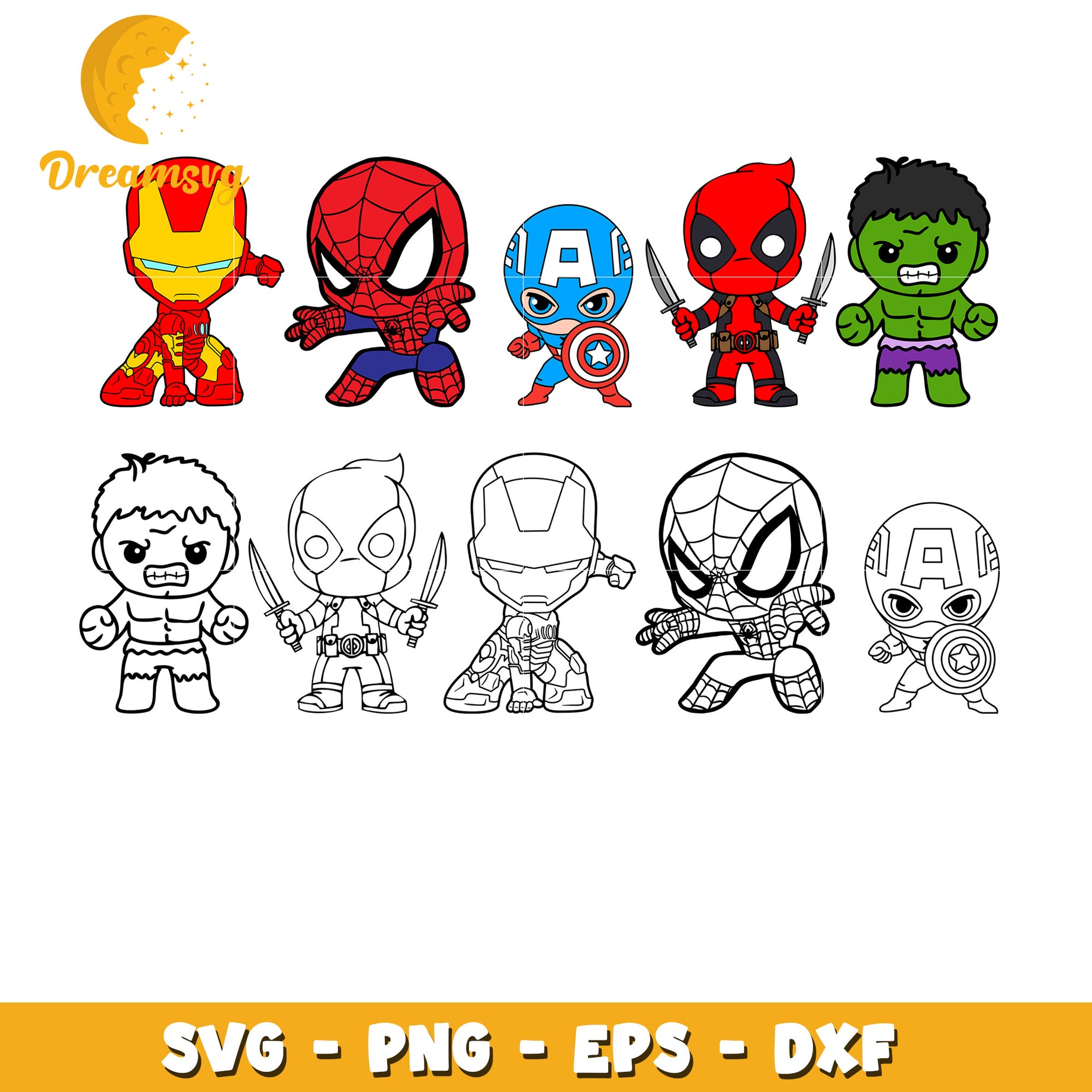 Baby superheroes bundle MV04062401