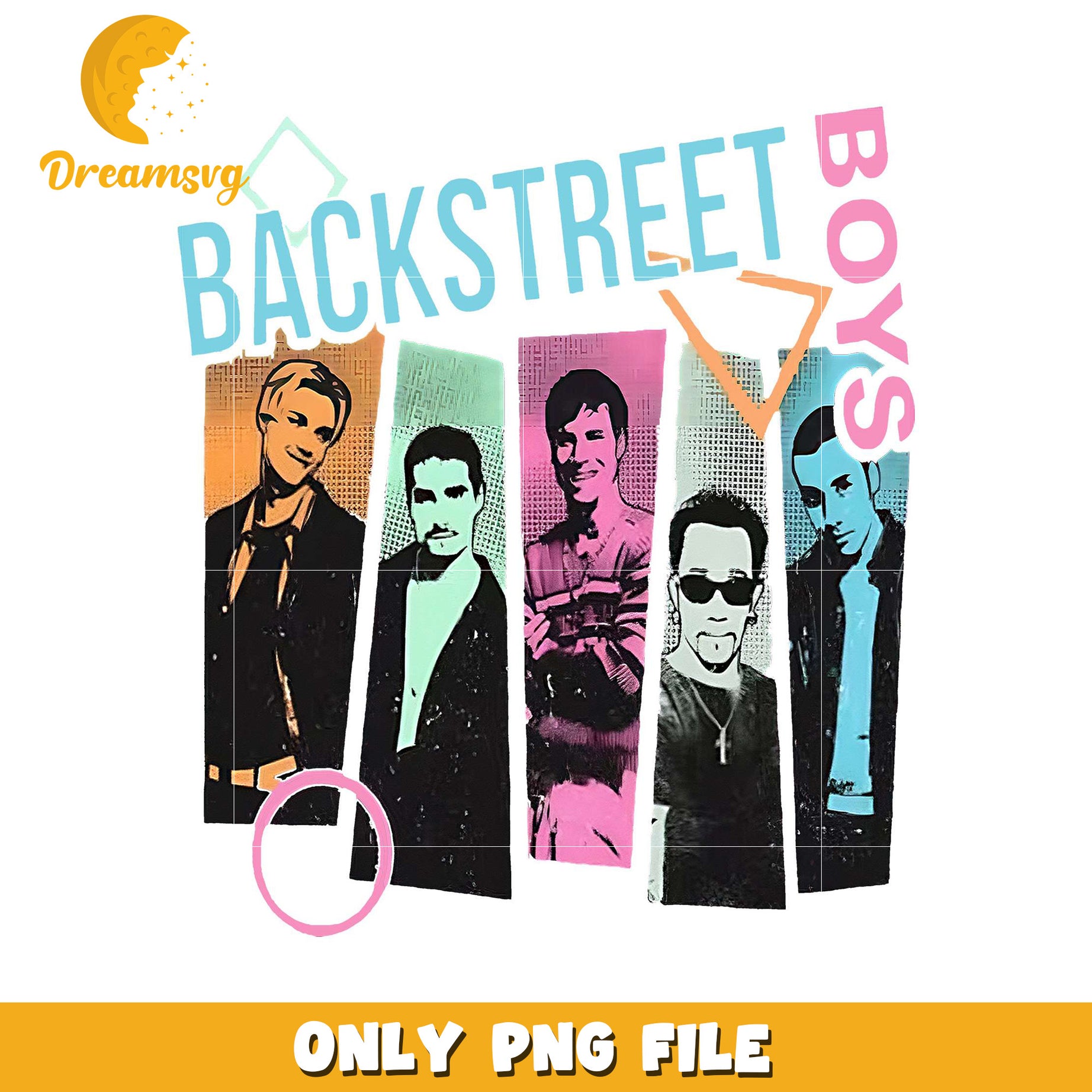 Backstreet boys design png, classic boy bands​ png, streetwear crew png