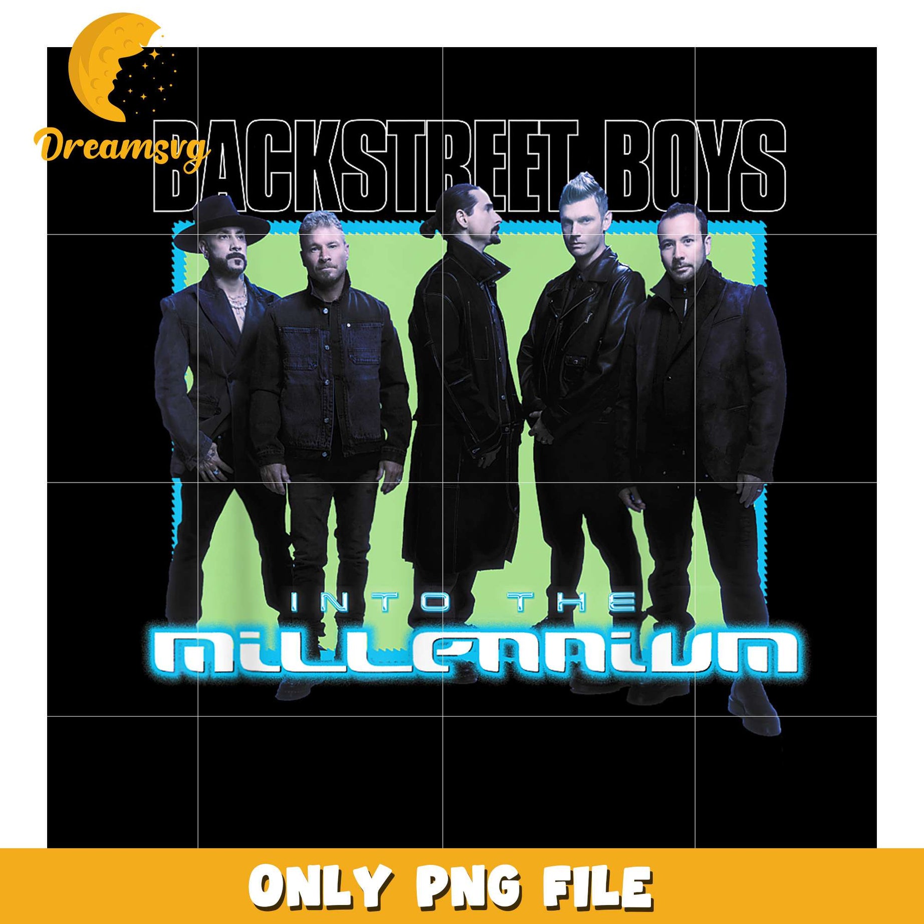 Backstreet boys intro the millennium png, boy band png, 90s music png