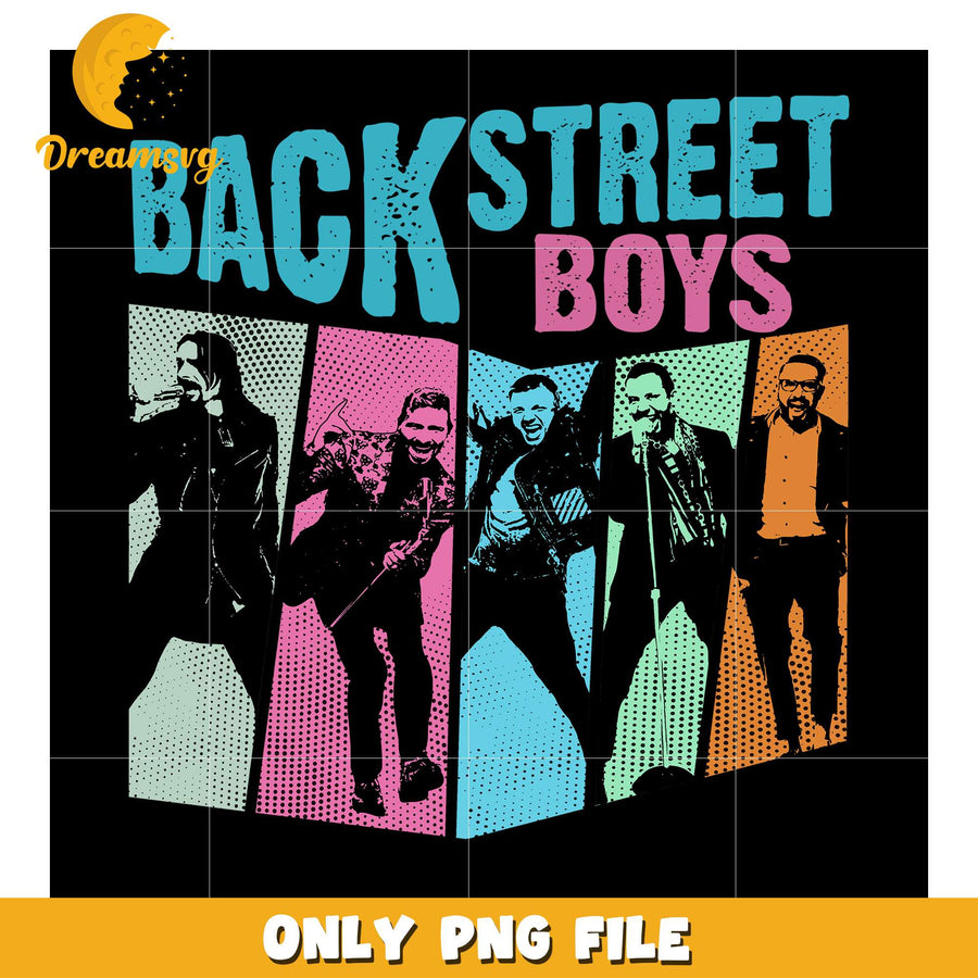Back street boys members png, boy band png, 90s music png