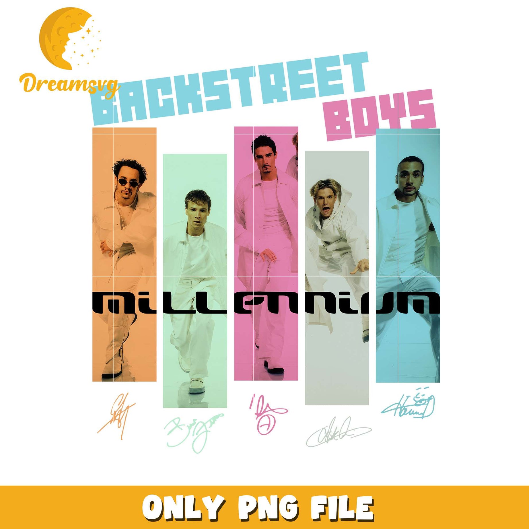 Backstreet boys millennium png, american boy band png, pop music png