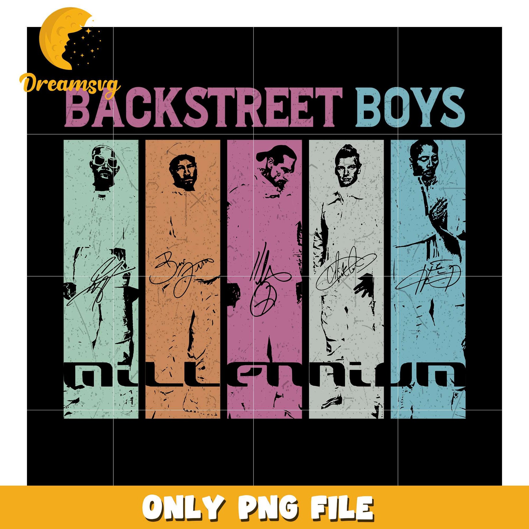 Backstreet boys millennium png, boy band png, 90s music png