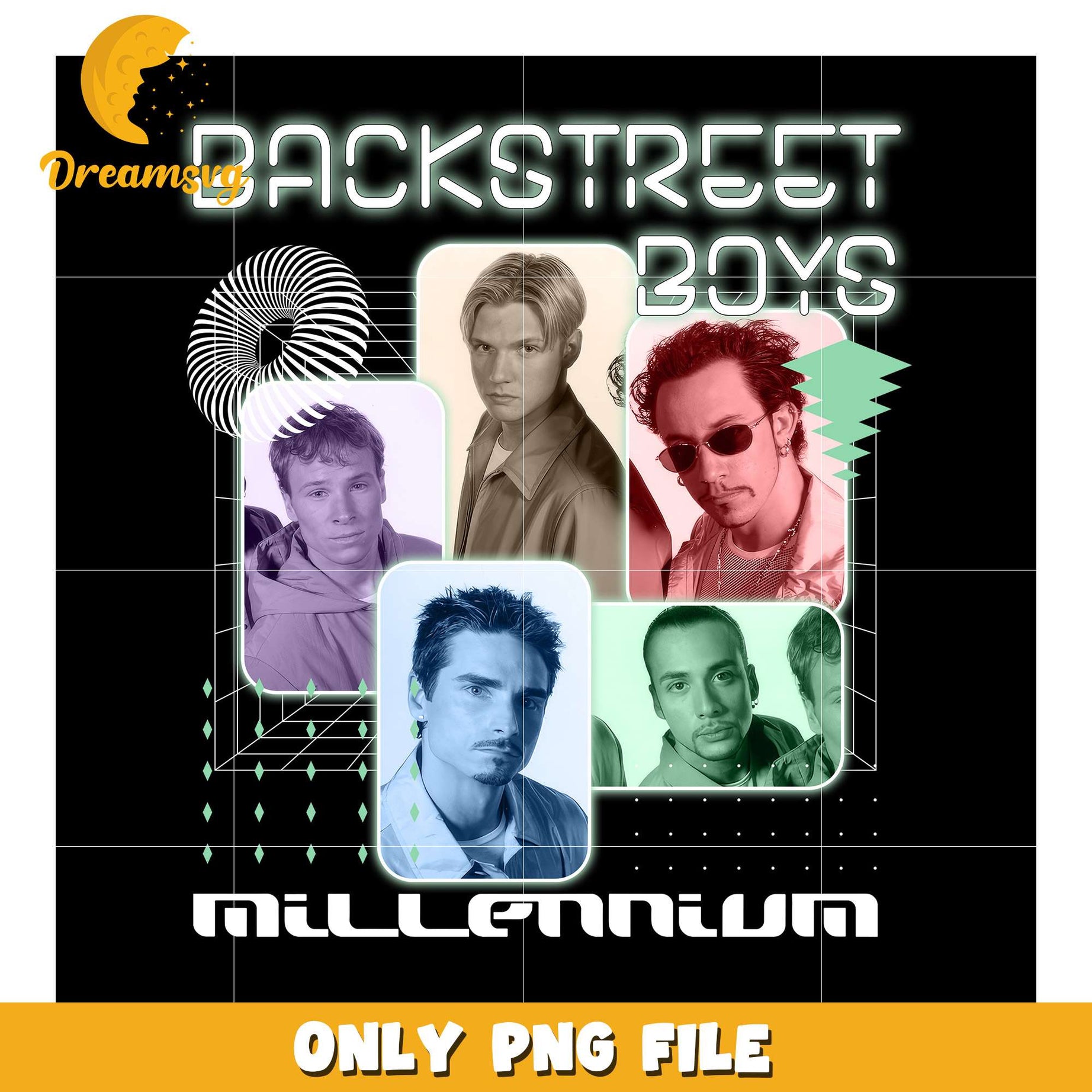 Backstreet boys tour png, boy band png, 90s music png